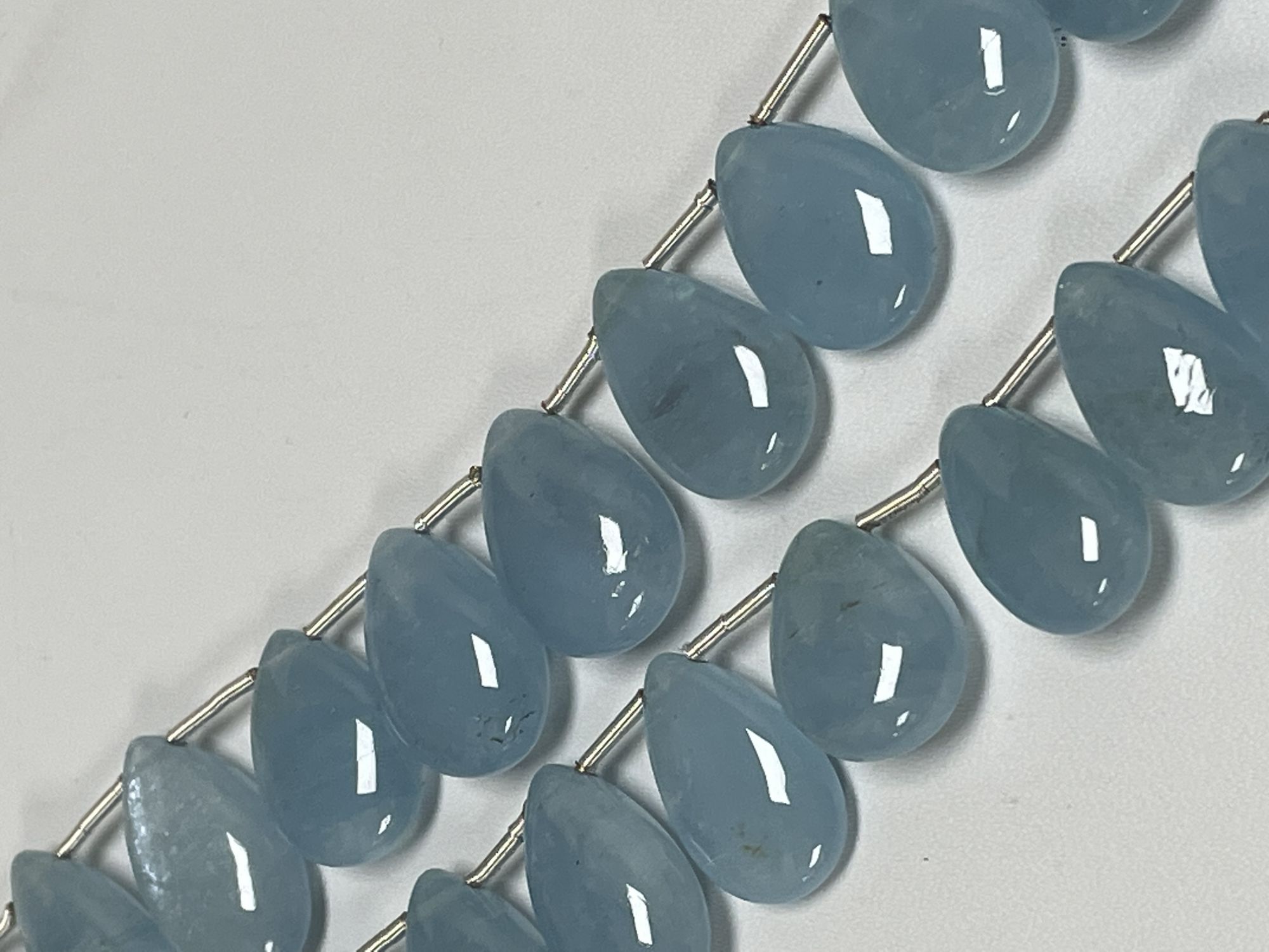 Aquamarine Pear Smooth