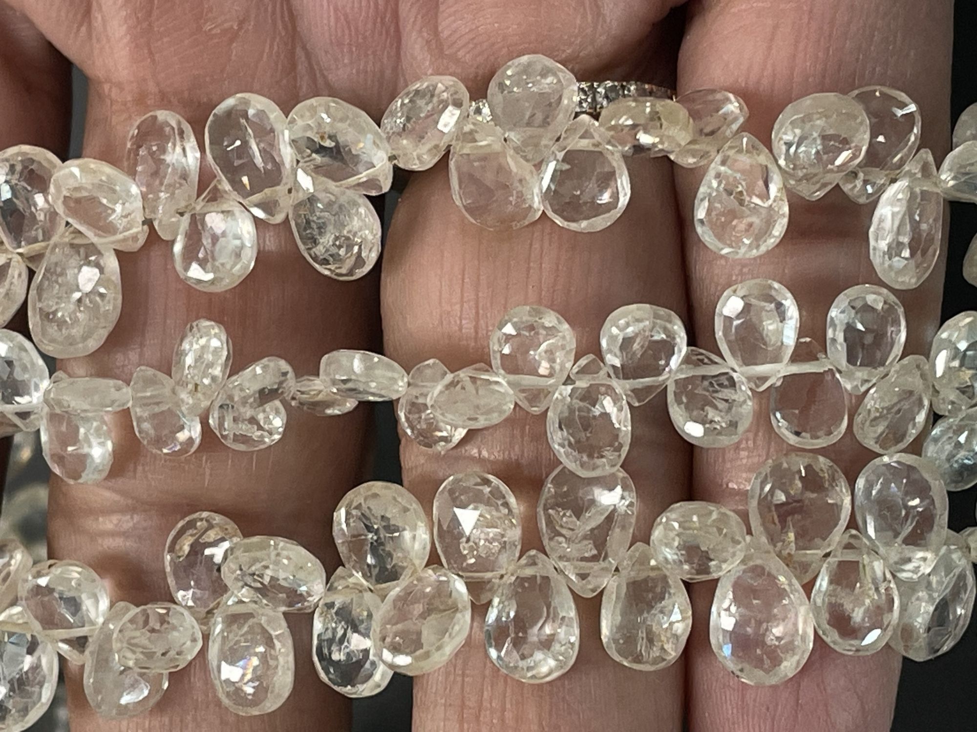 Zircon Pear Faceted
