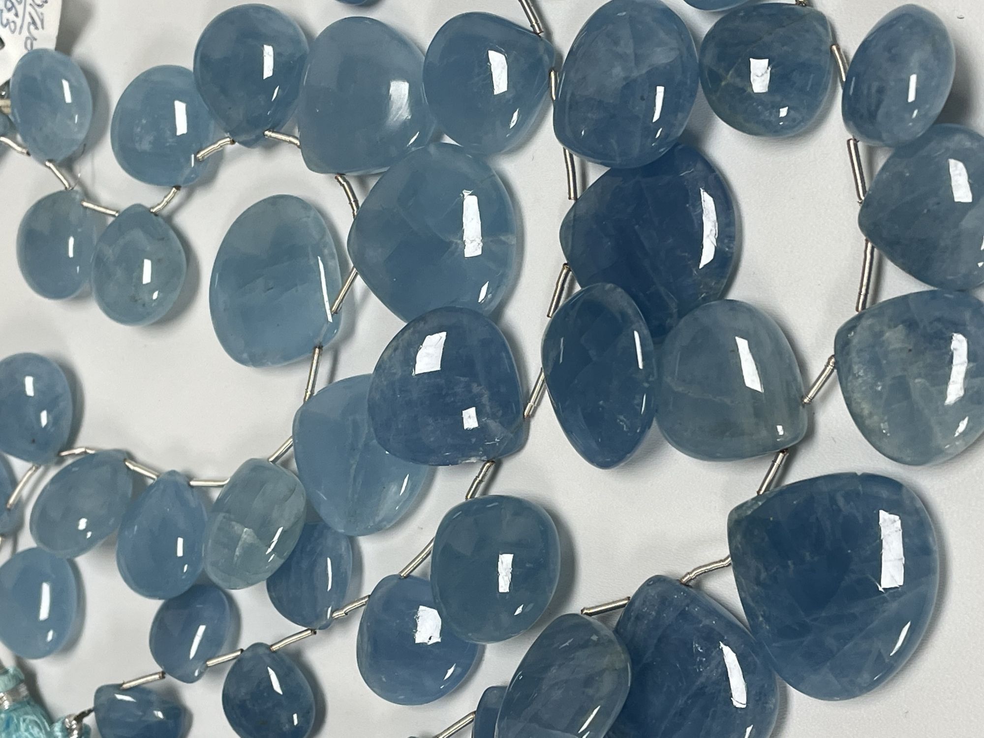 Aquamarine Heart Smooth