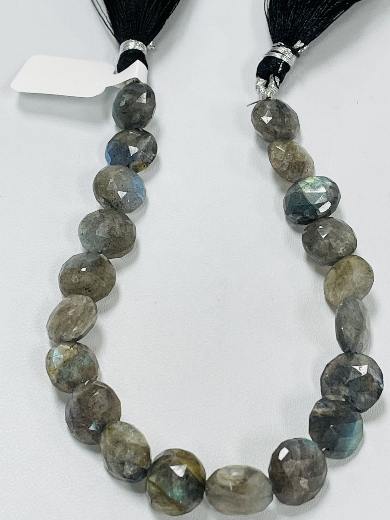 Labradorite Coin Faceted