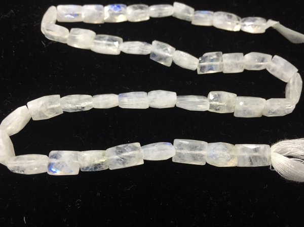 Rainbow Moonstone Chiclets Faceted