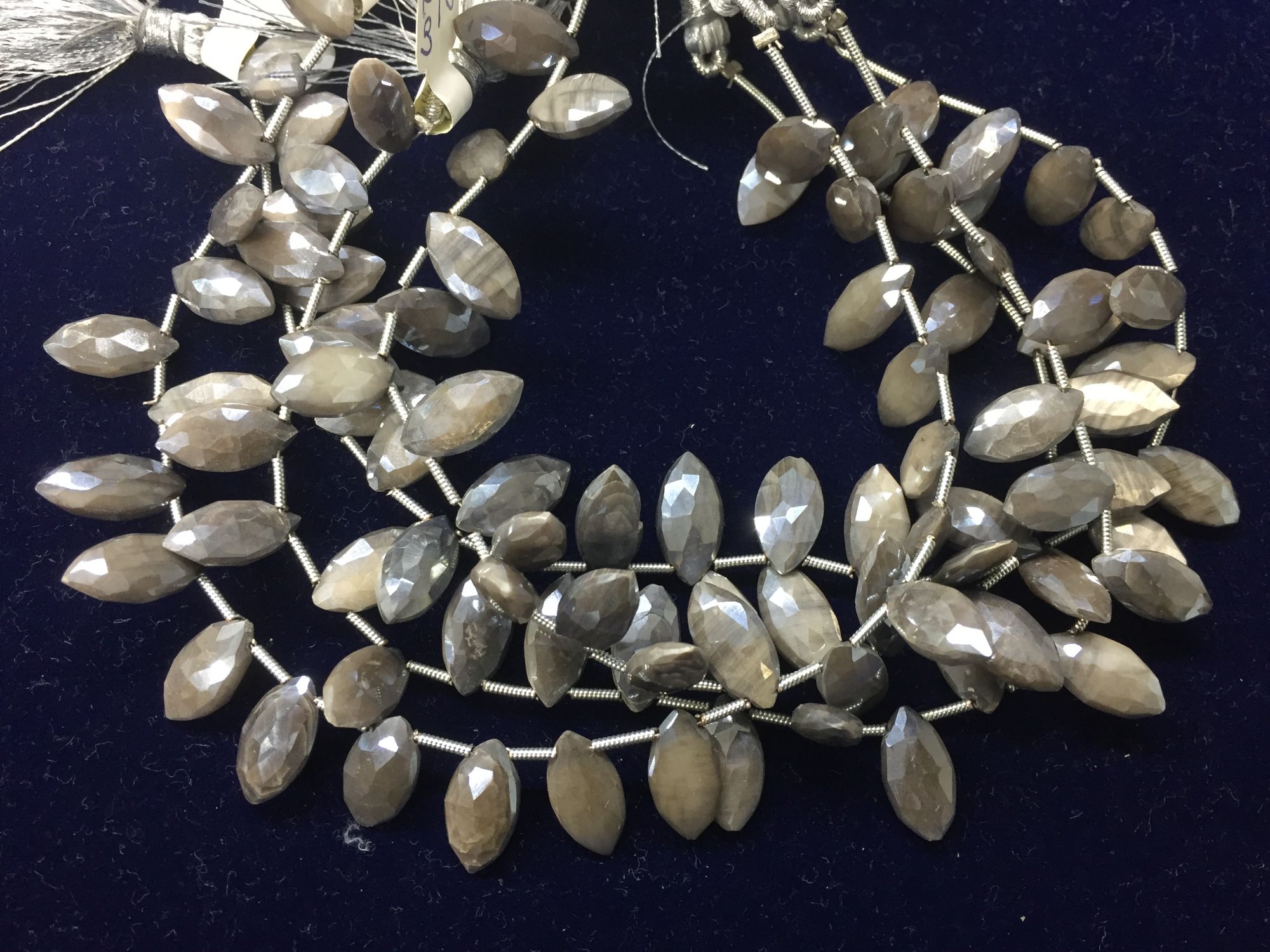 Moonstone Marquise Faceted