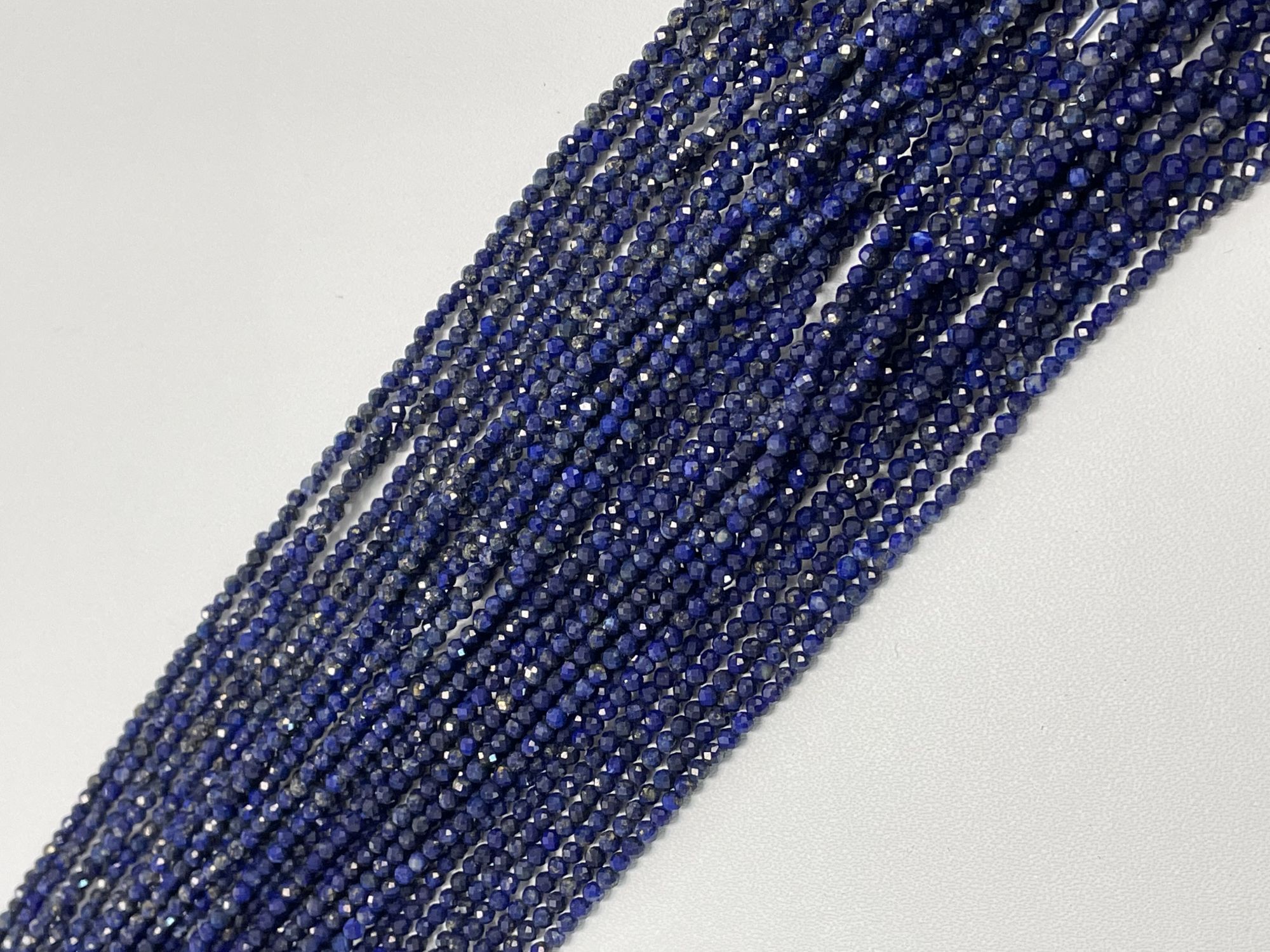 Lapis Lazuli Rondelle Faceted