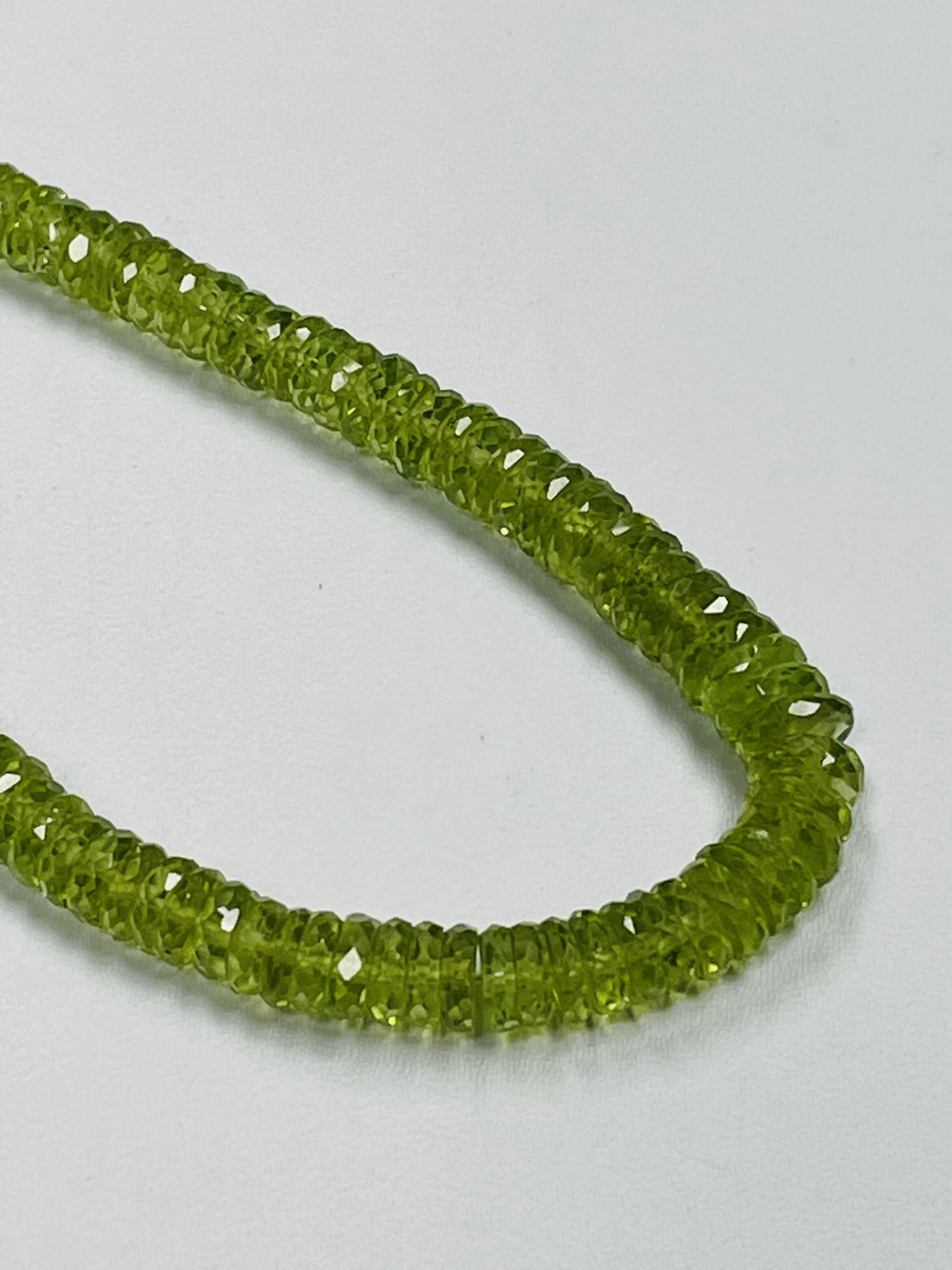 Peridot Tire Faceted