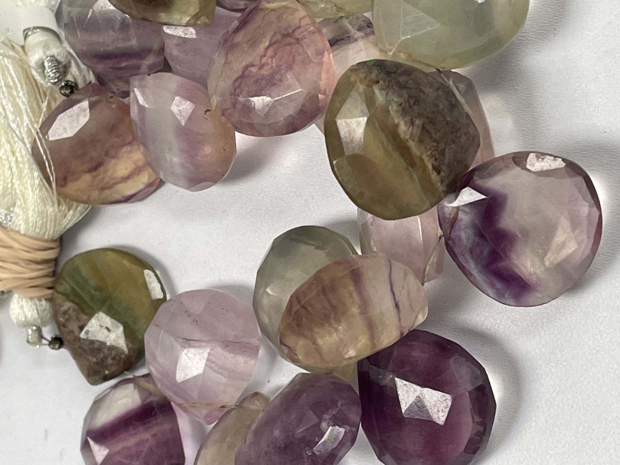 Fluorite Heart Faceted