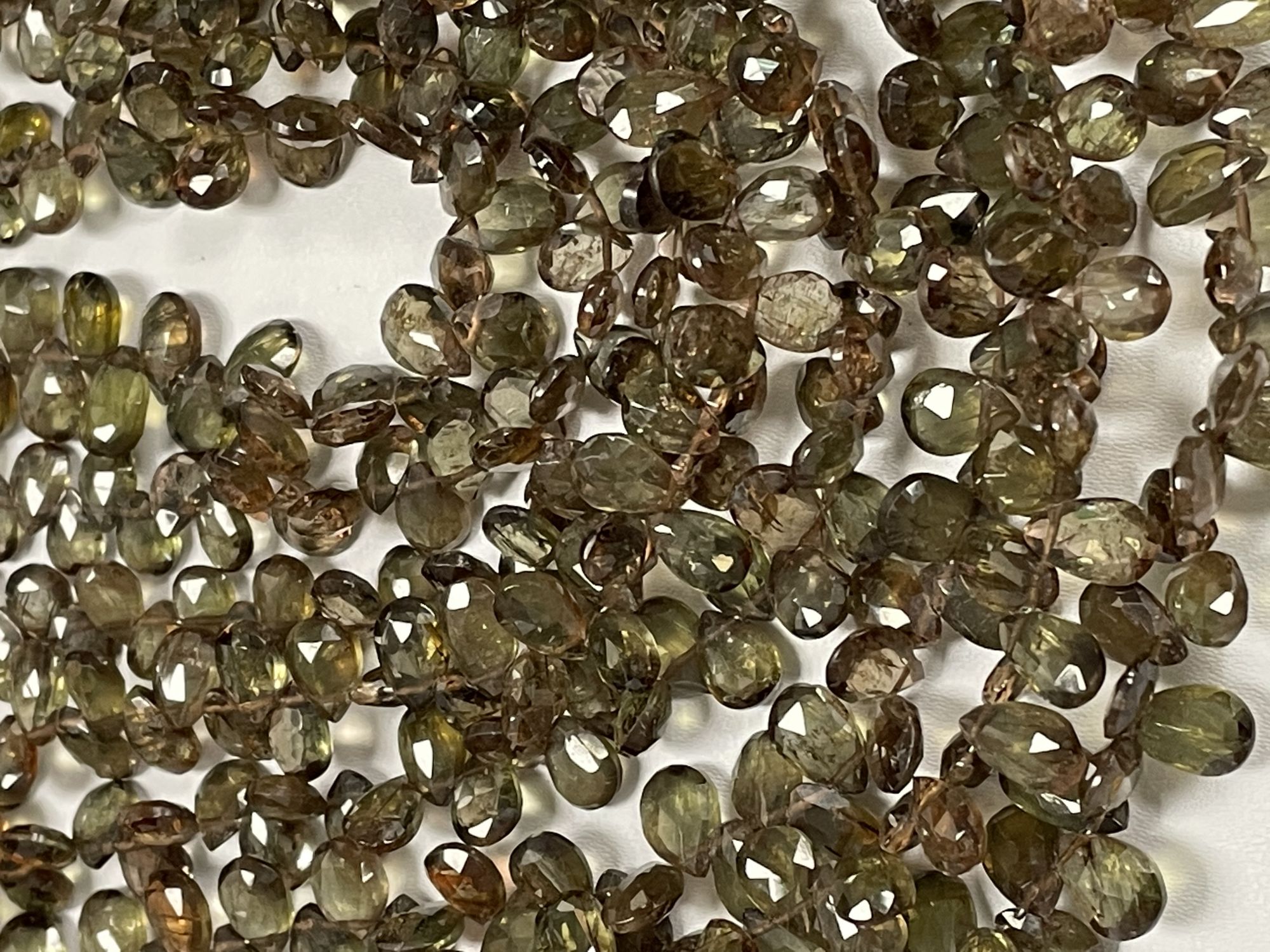 Andalusite Pear Faceted