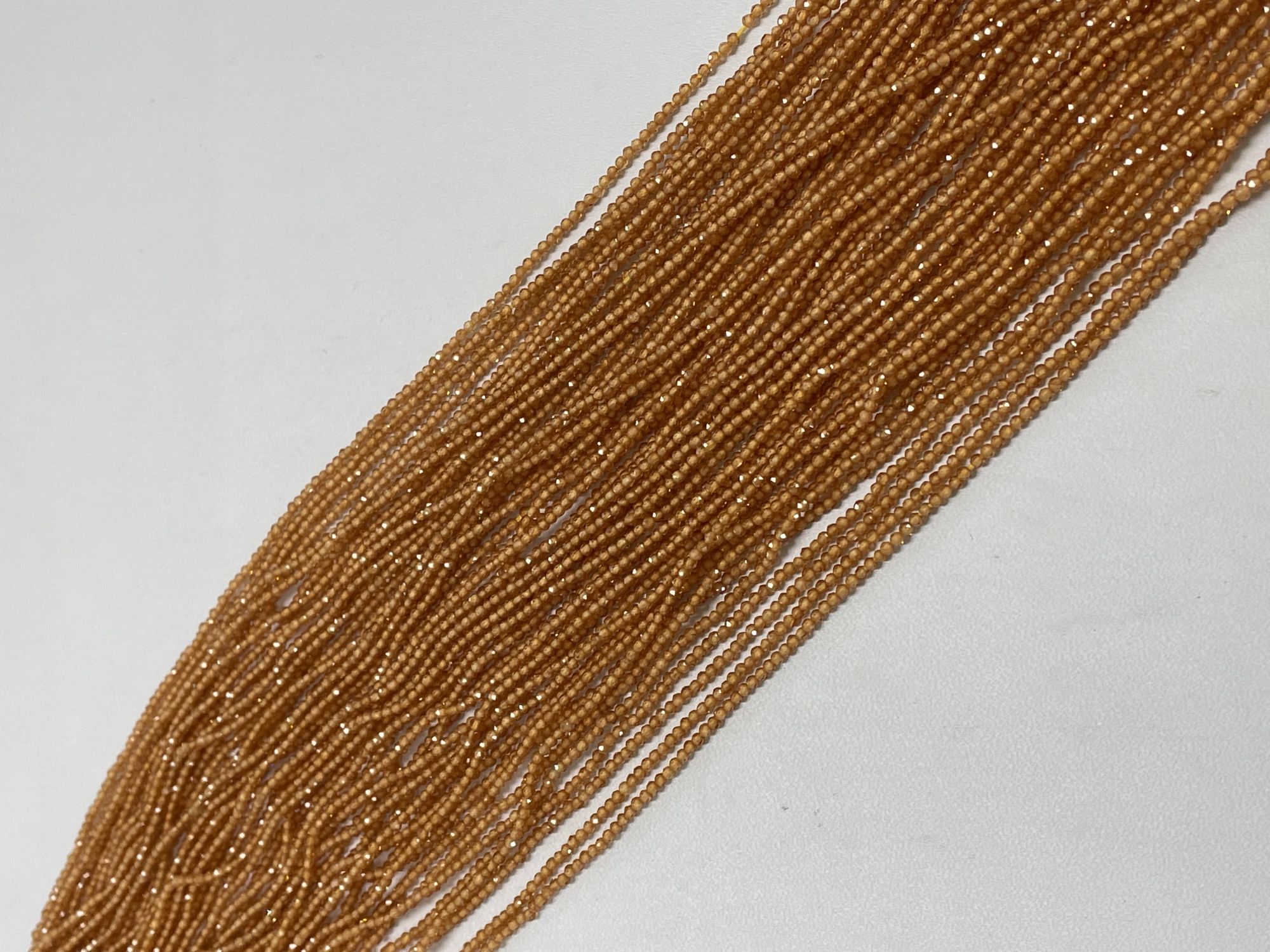 Fanta Garnet Rondelle Faceted