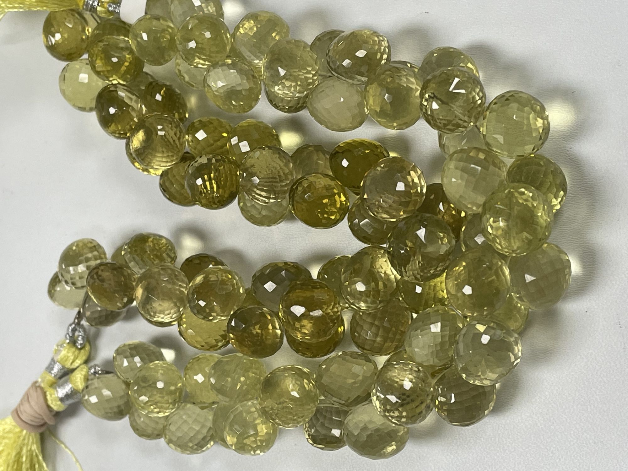 Lemon Quartz Onion Faceted