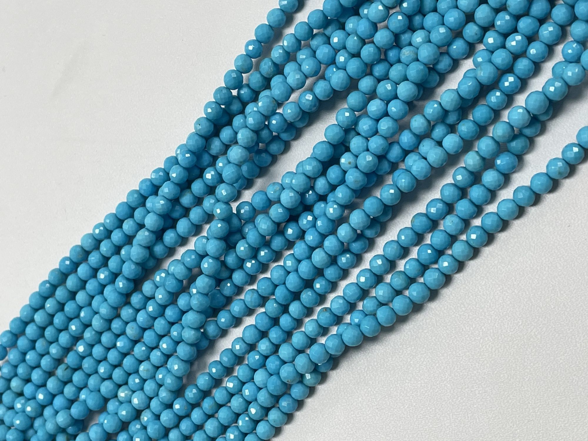 Turquoise Round Faceted