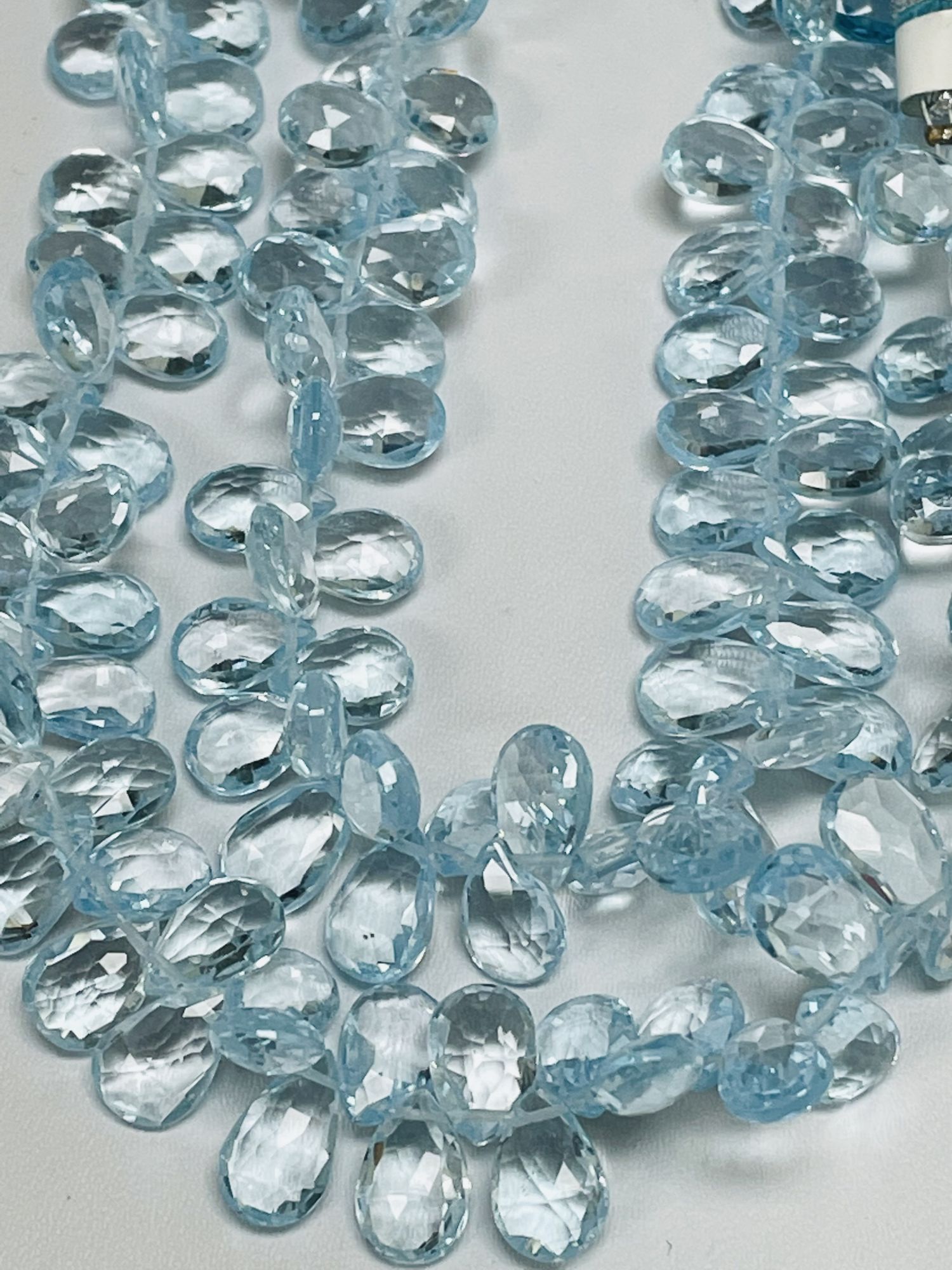 Sky Blue Topaz Pear Faceted