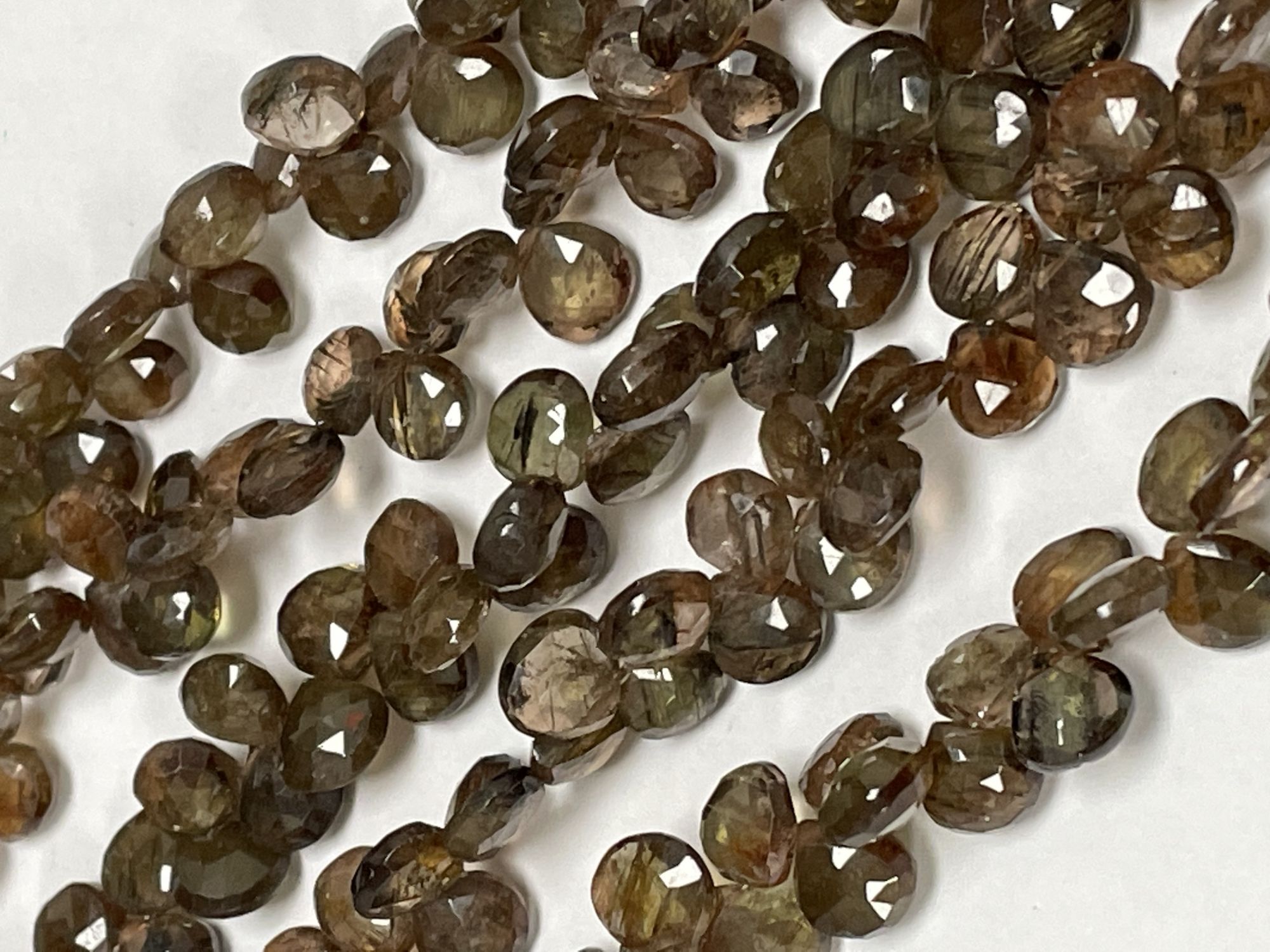 Andalusite Heart Faceted