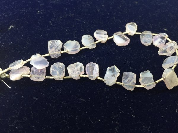 Scorolite Lavender Quartz Slices