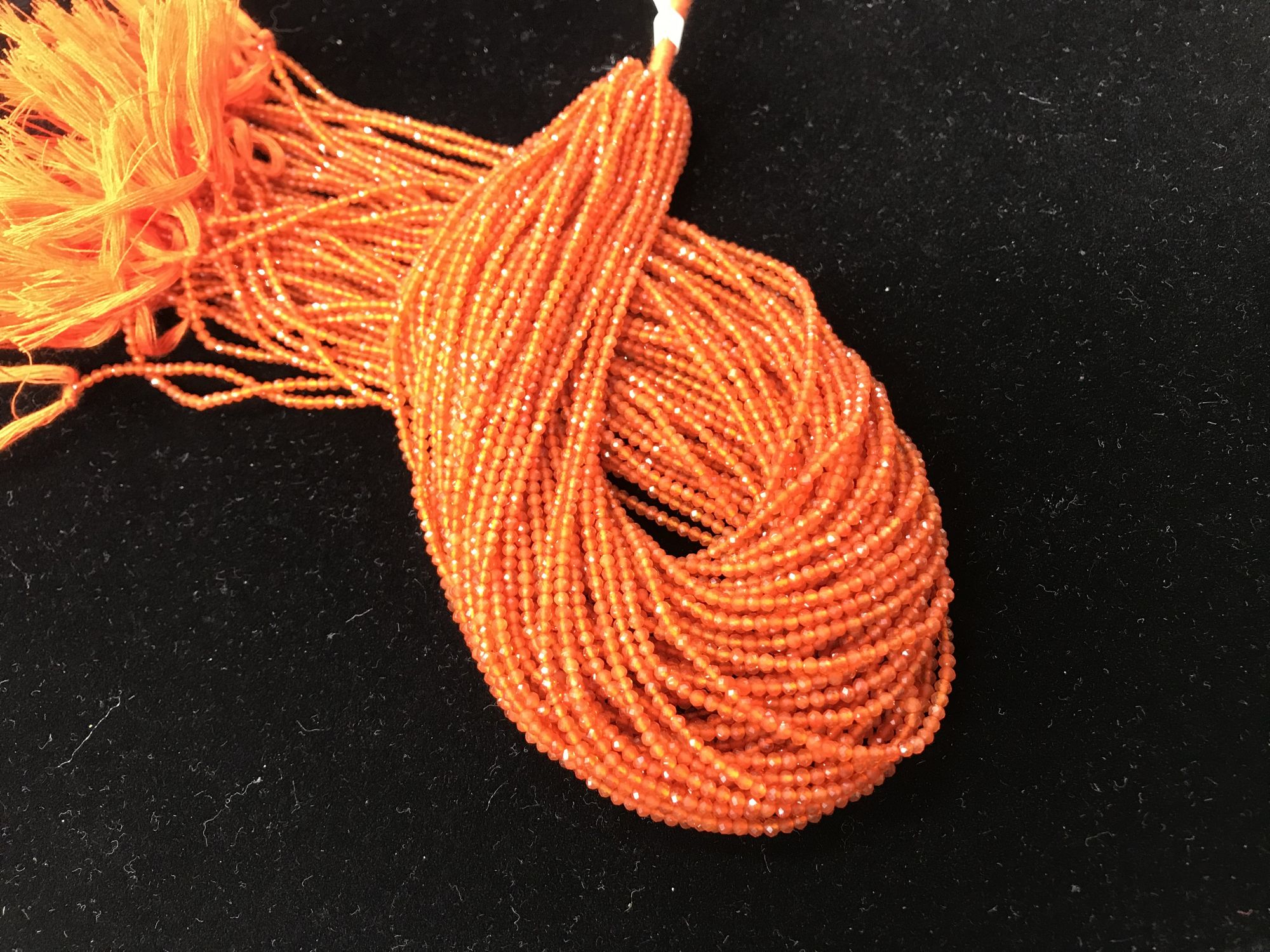 Carnelian Round Faceted Small