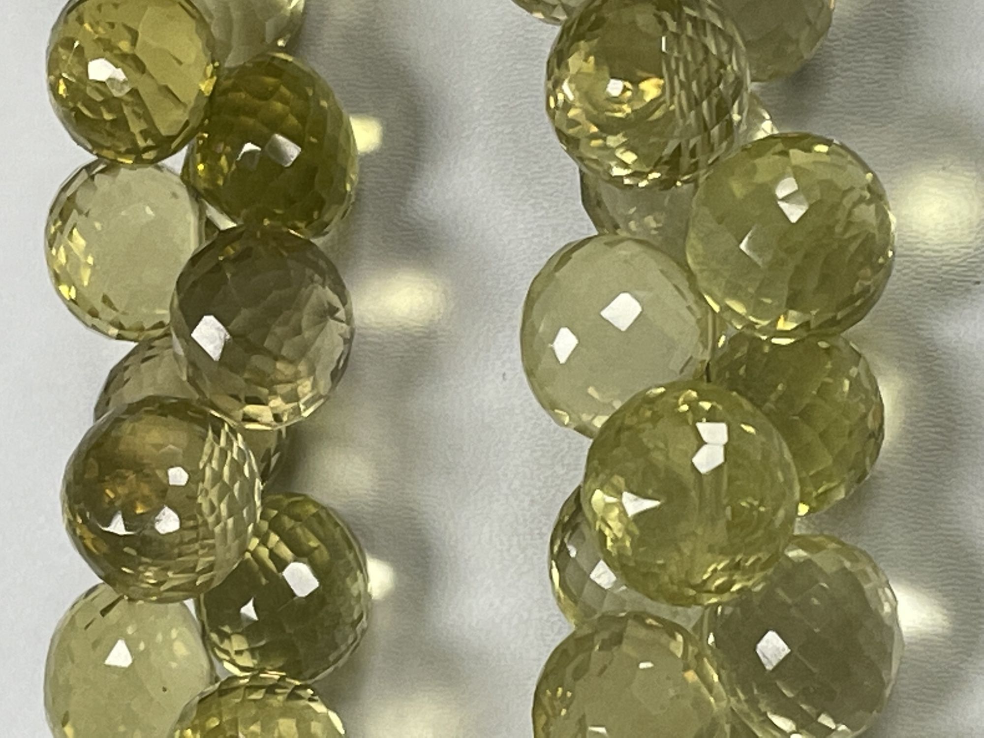 Lemon Quartz Onion Faceted