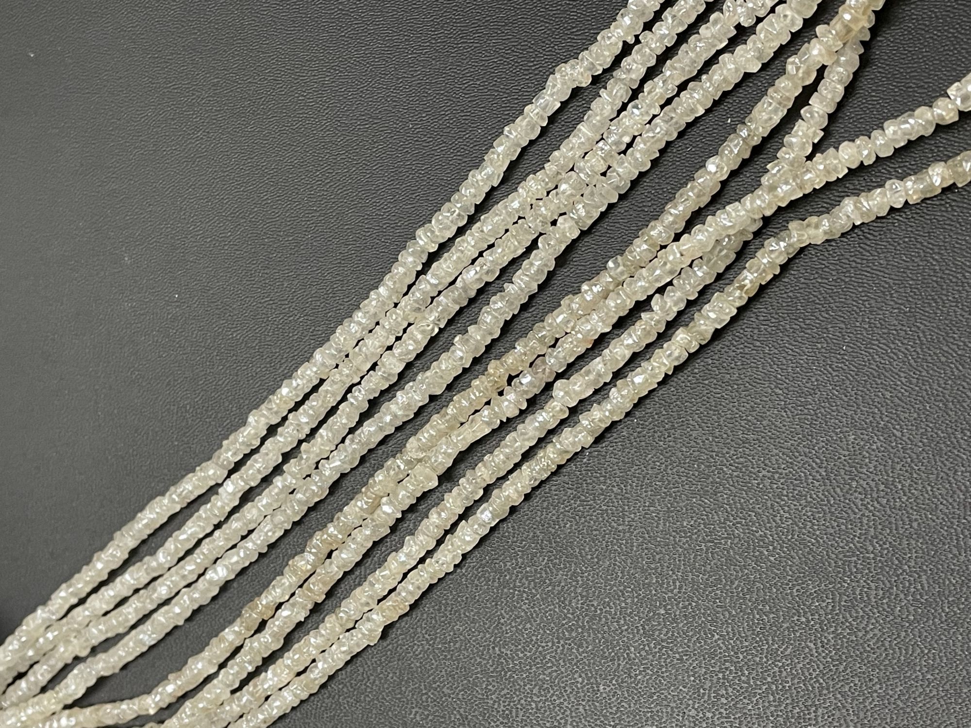 Zircon Rondelle Organic Cut Faceted