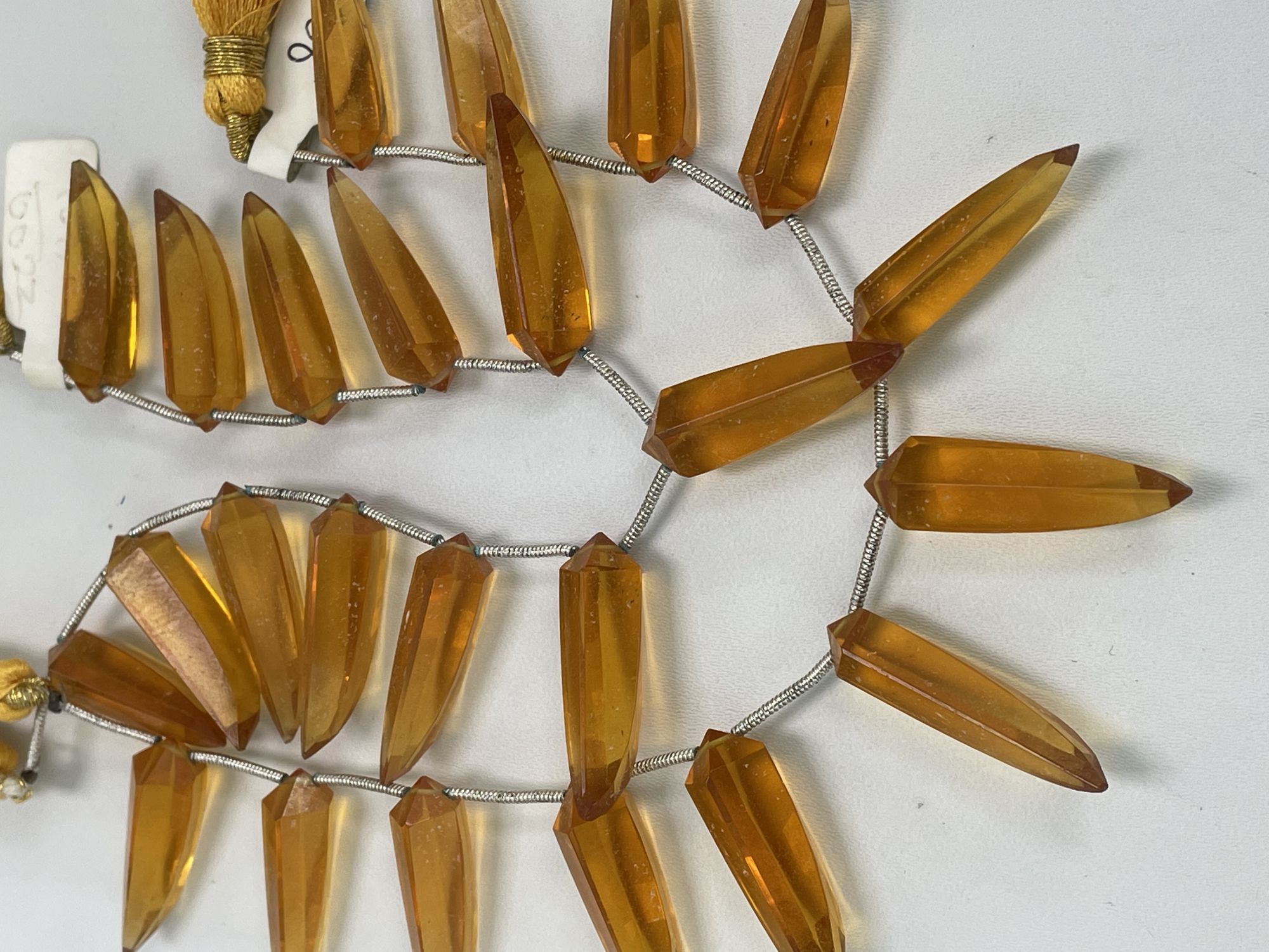 Citrine Hydro Quartz Okra Faceted