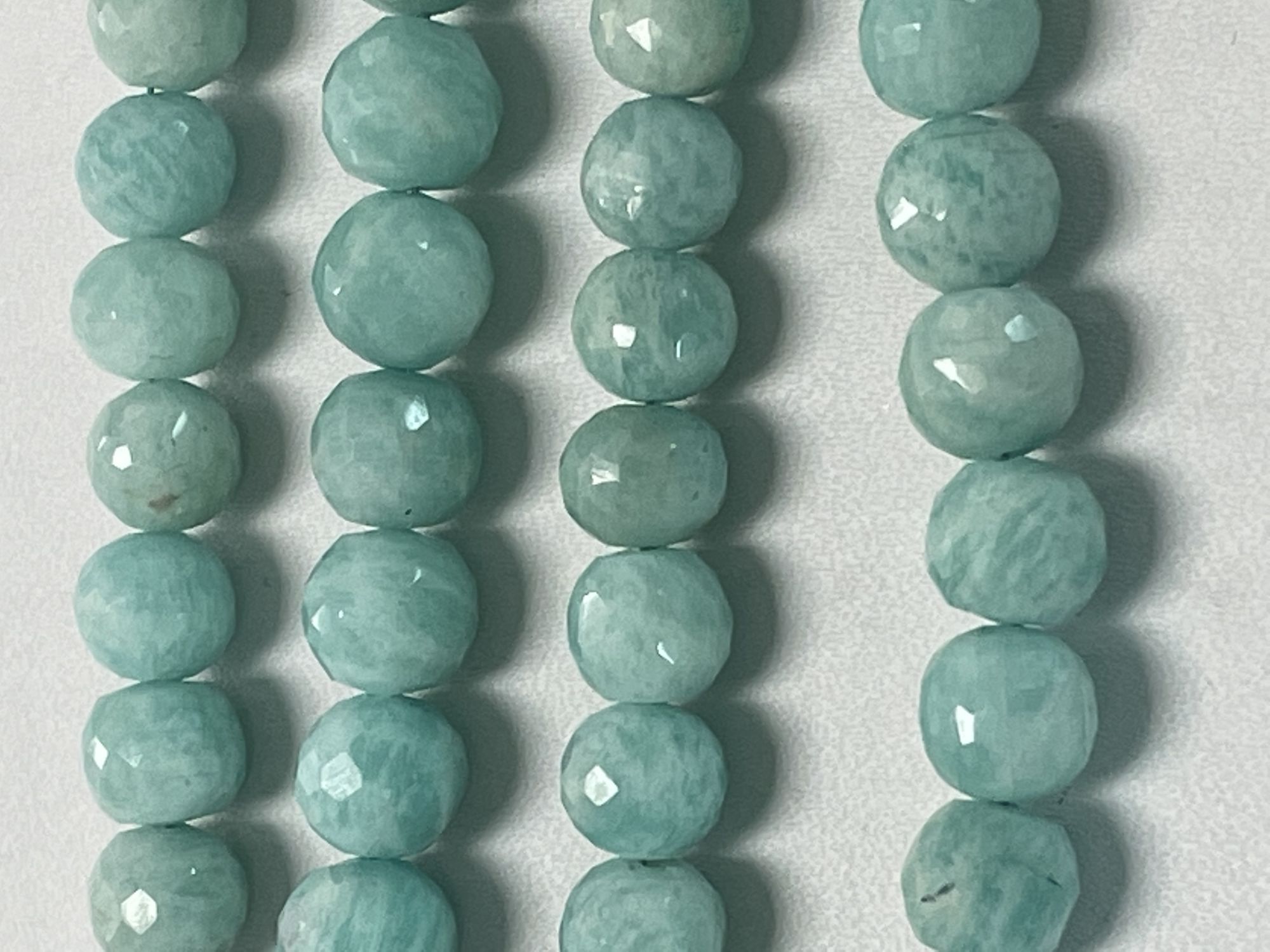 Amazonite Round Faceted