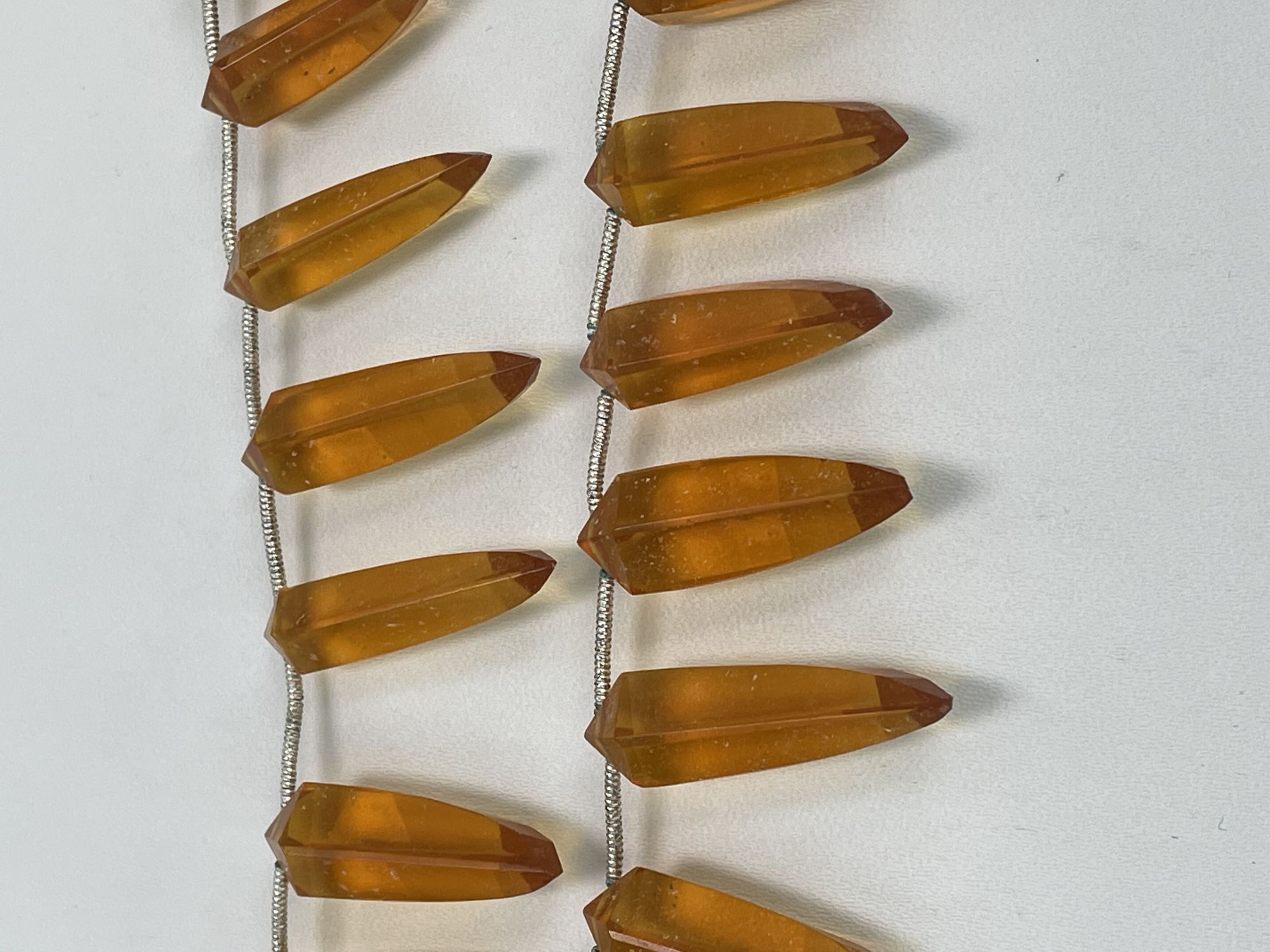 Citrine Hydro Quartz Okra Faceted