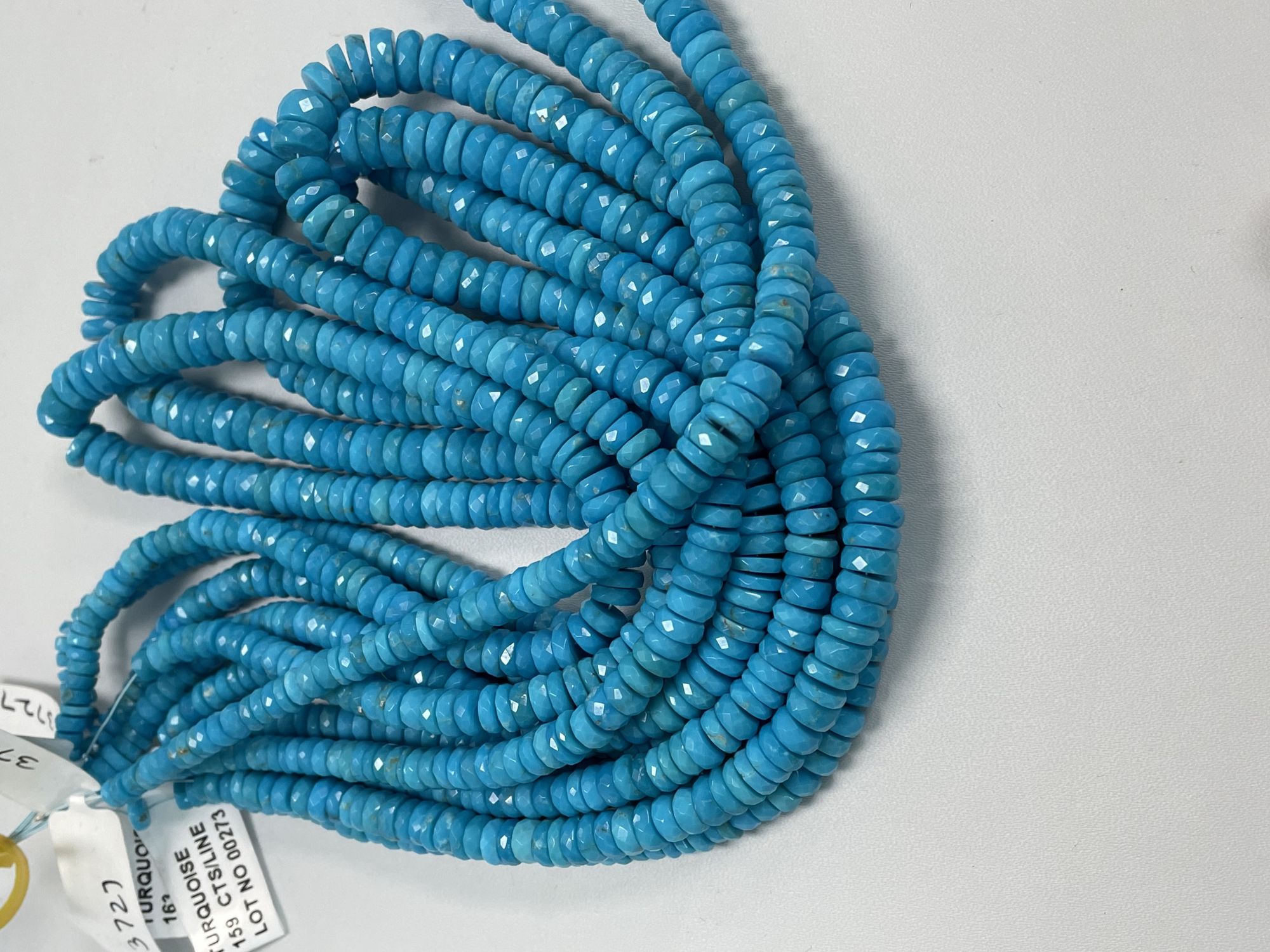 Turquoise Tire Faceted