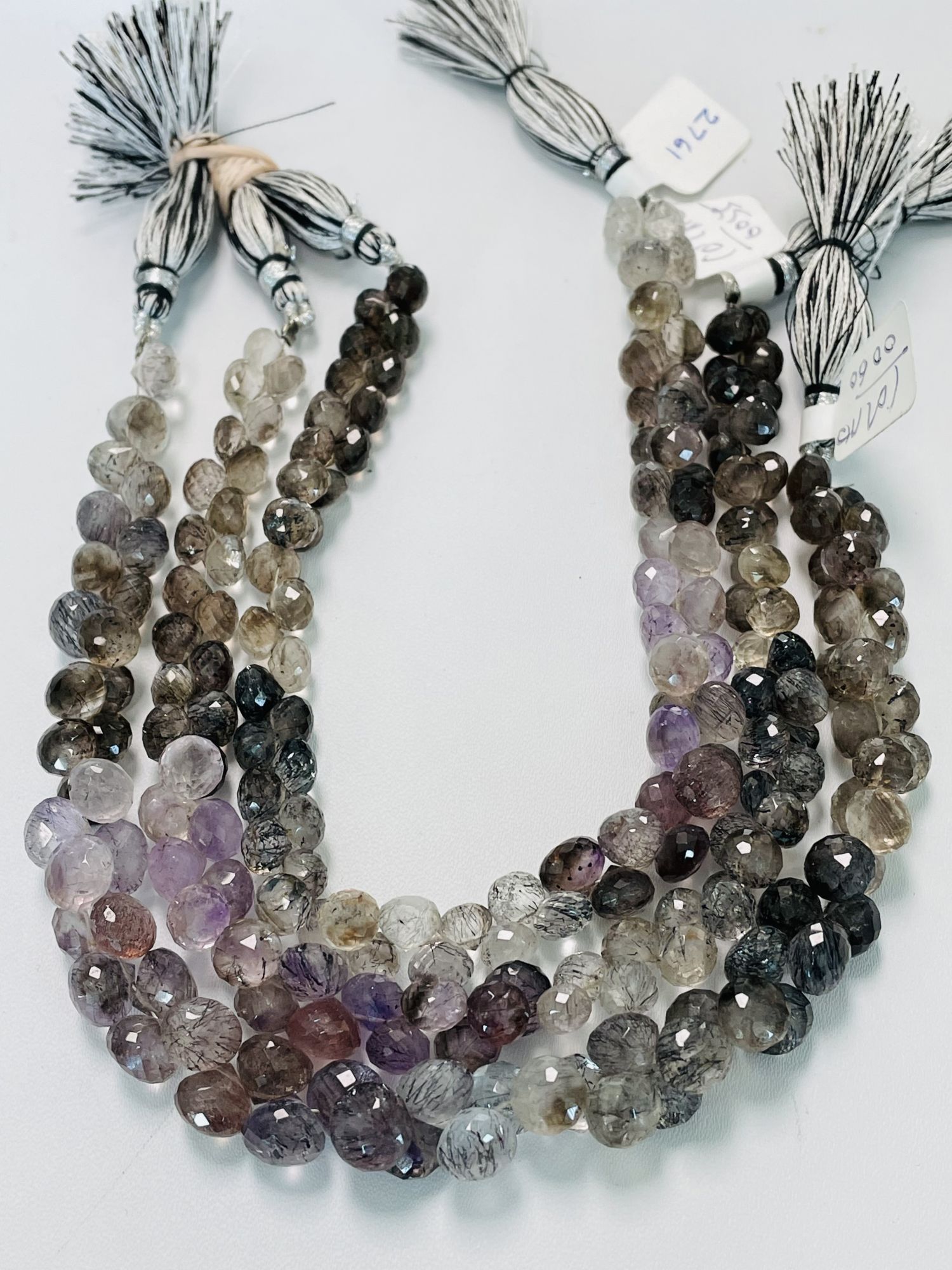Moss Amethyst Onion Faceted