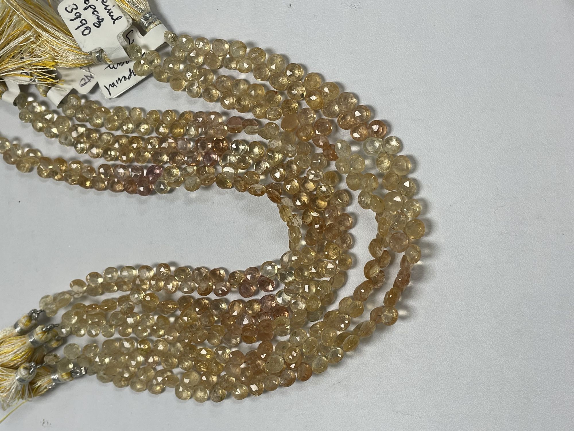 Imperial Topaz Heart Faceted