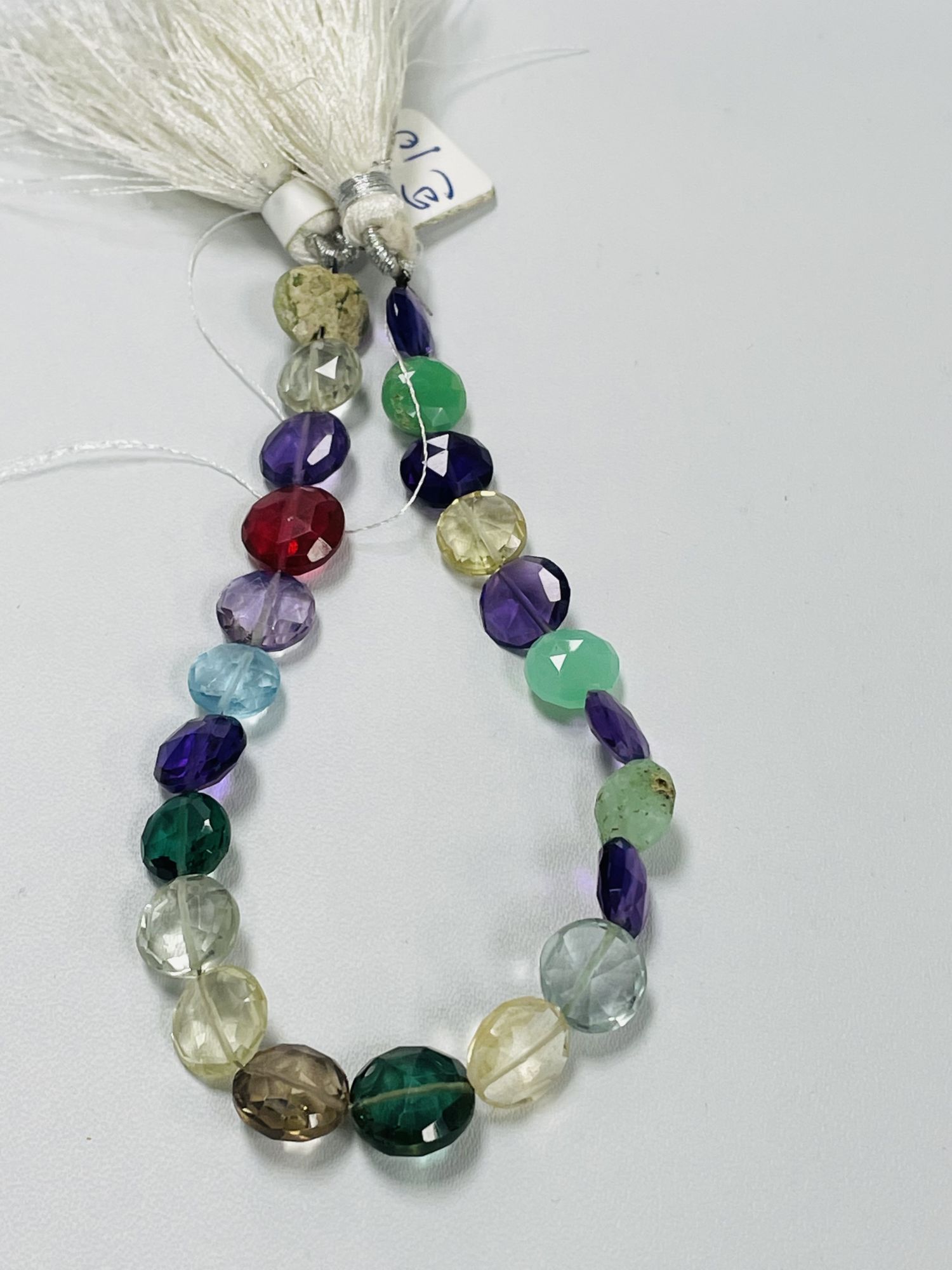 Multistone Coin Faceted