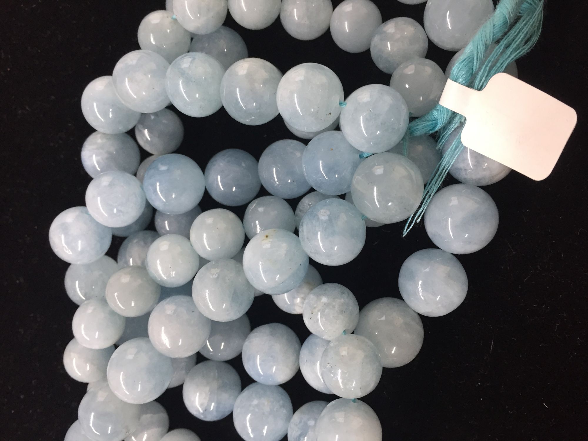 Aquamarine Rounds Smooth