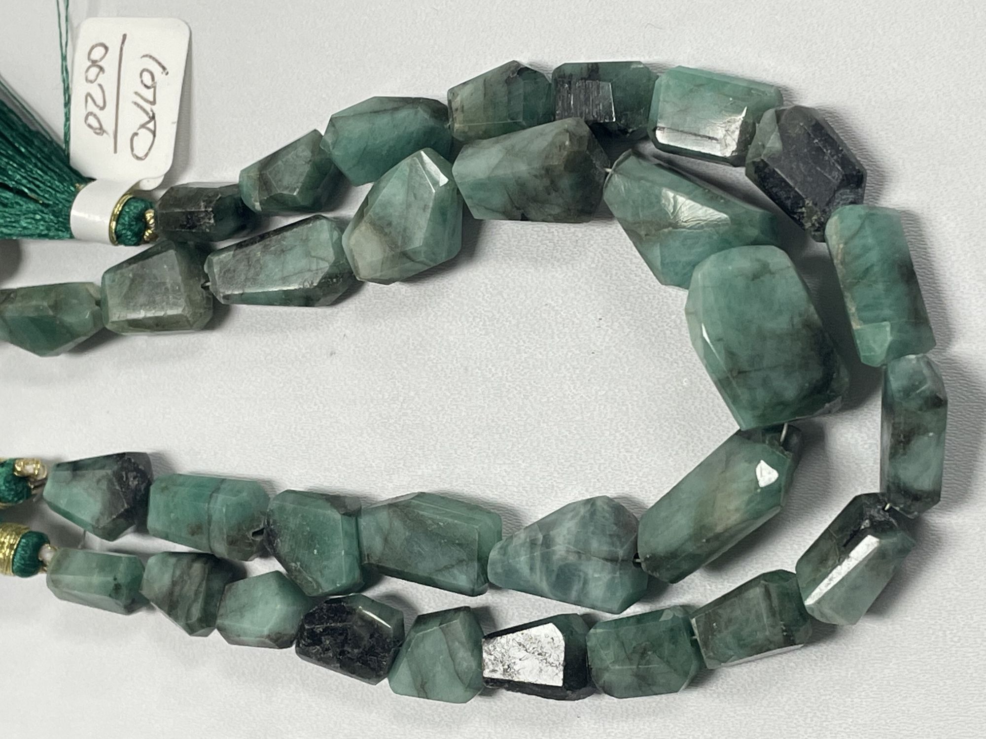 Emerald Nugget Faceted