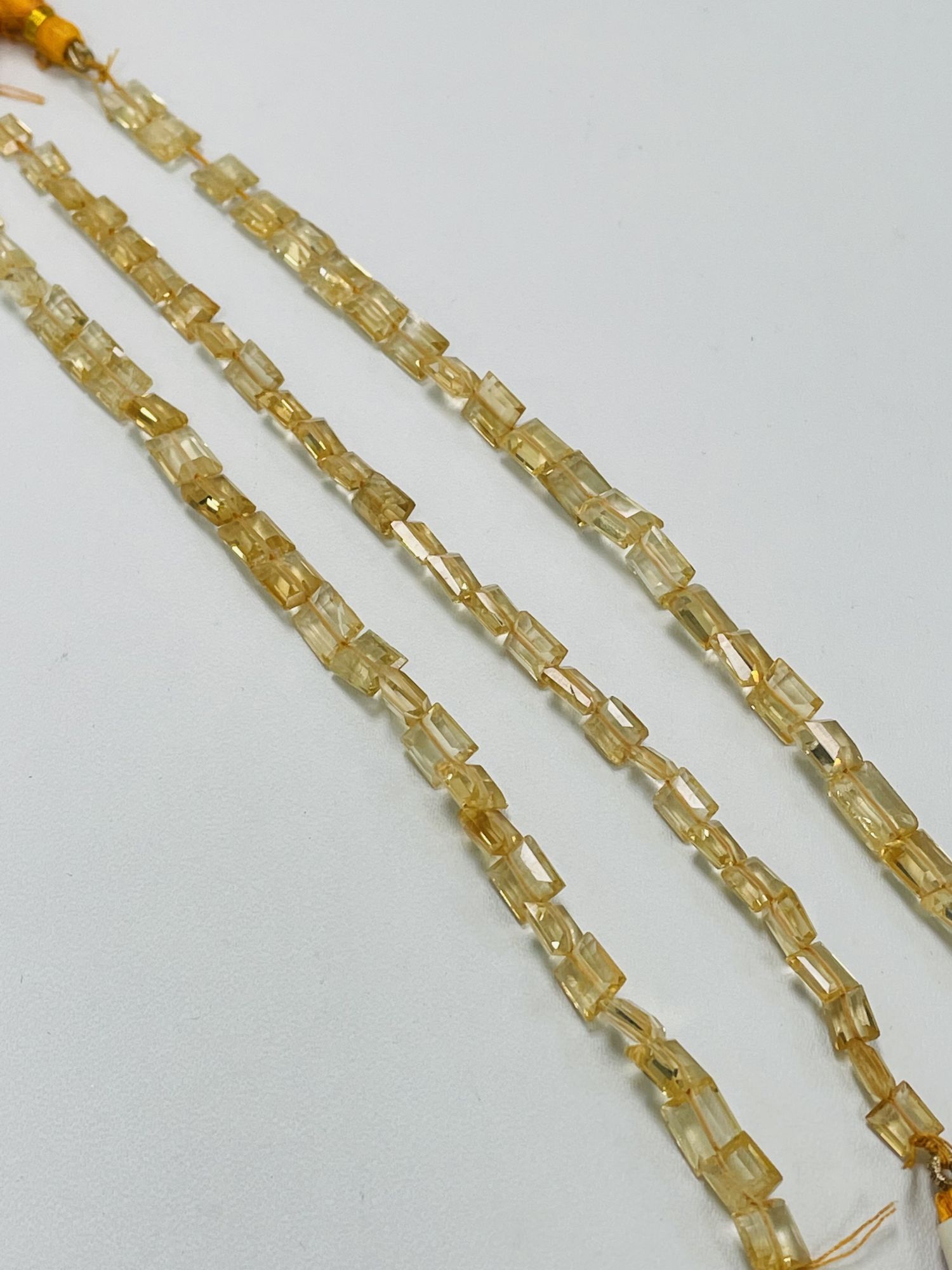 Citrine Rectangle Faceted