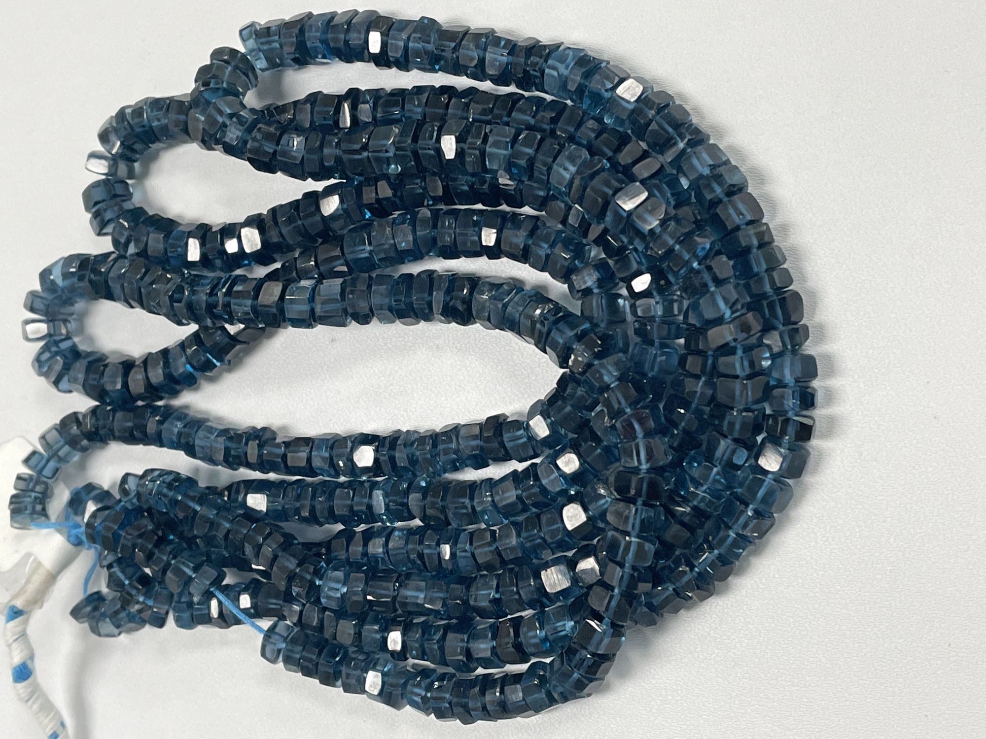 London Blue Topaz Bolt Faceted