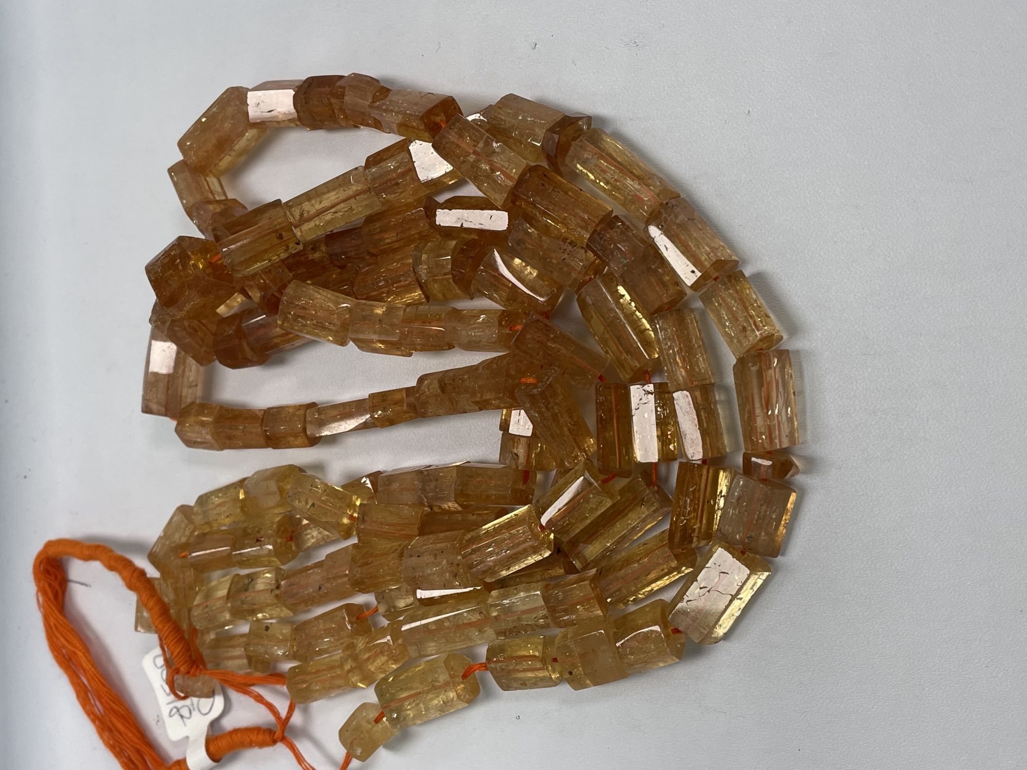 Imperial Topaz Tube Faceted