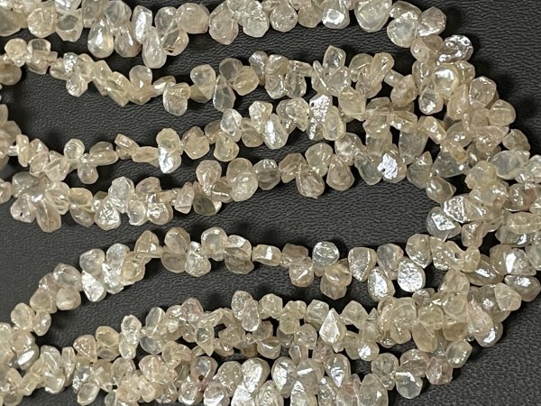 Imperial Topaz Pear Organic Cut Faceted