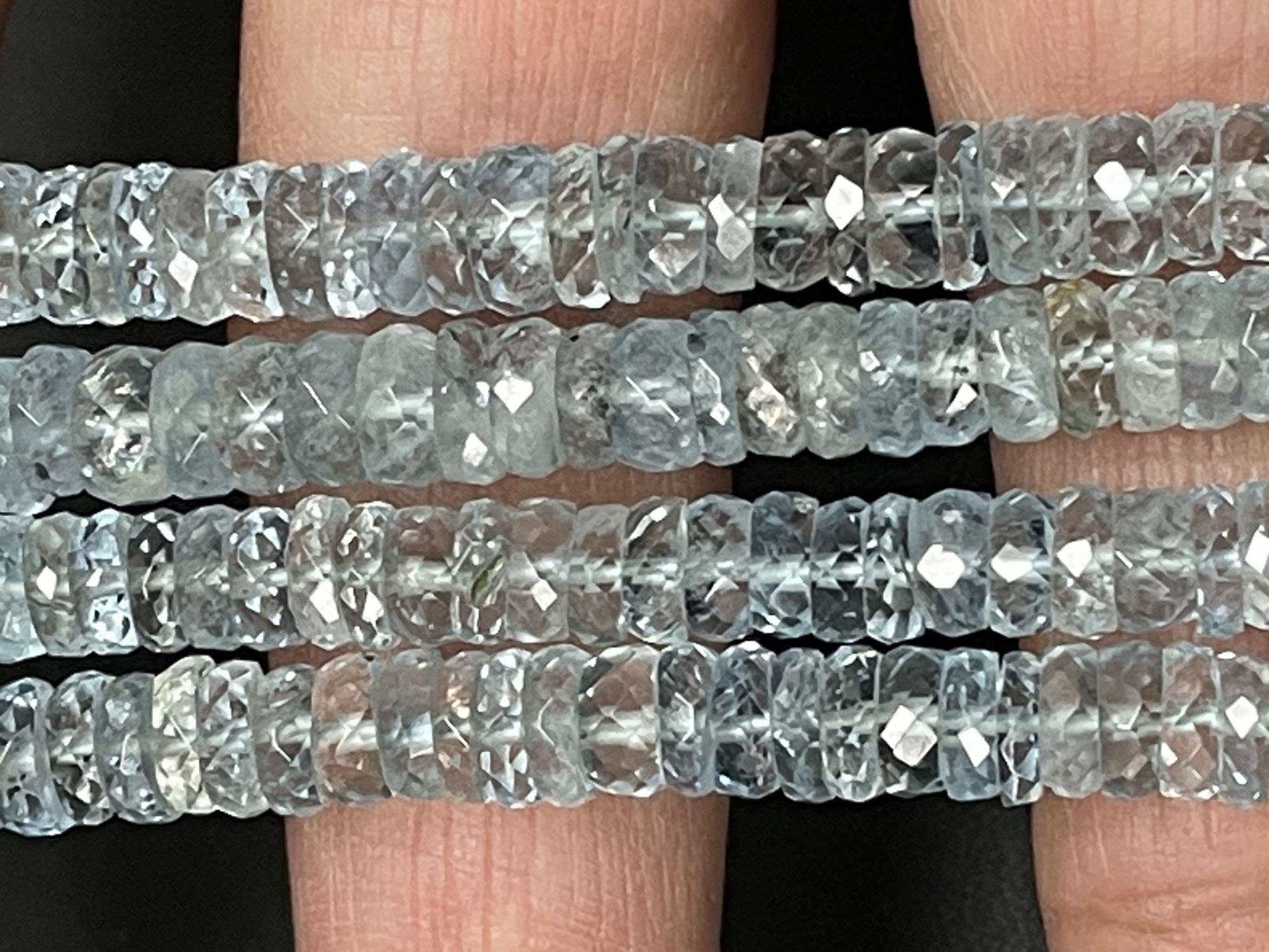 Aquamarine Tire Faceted