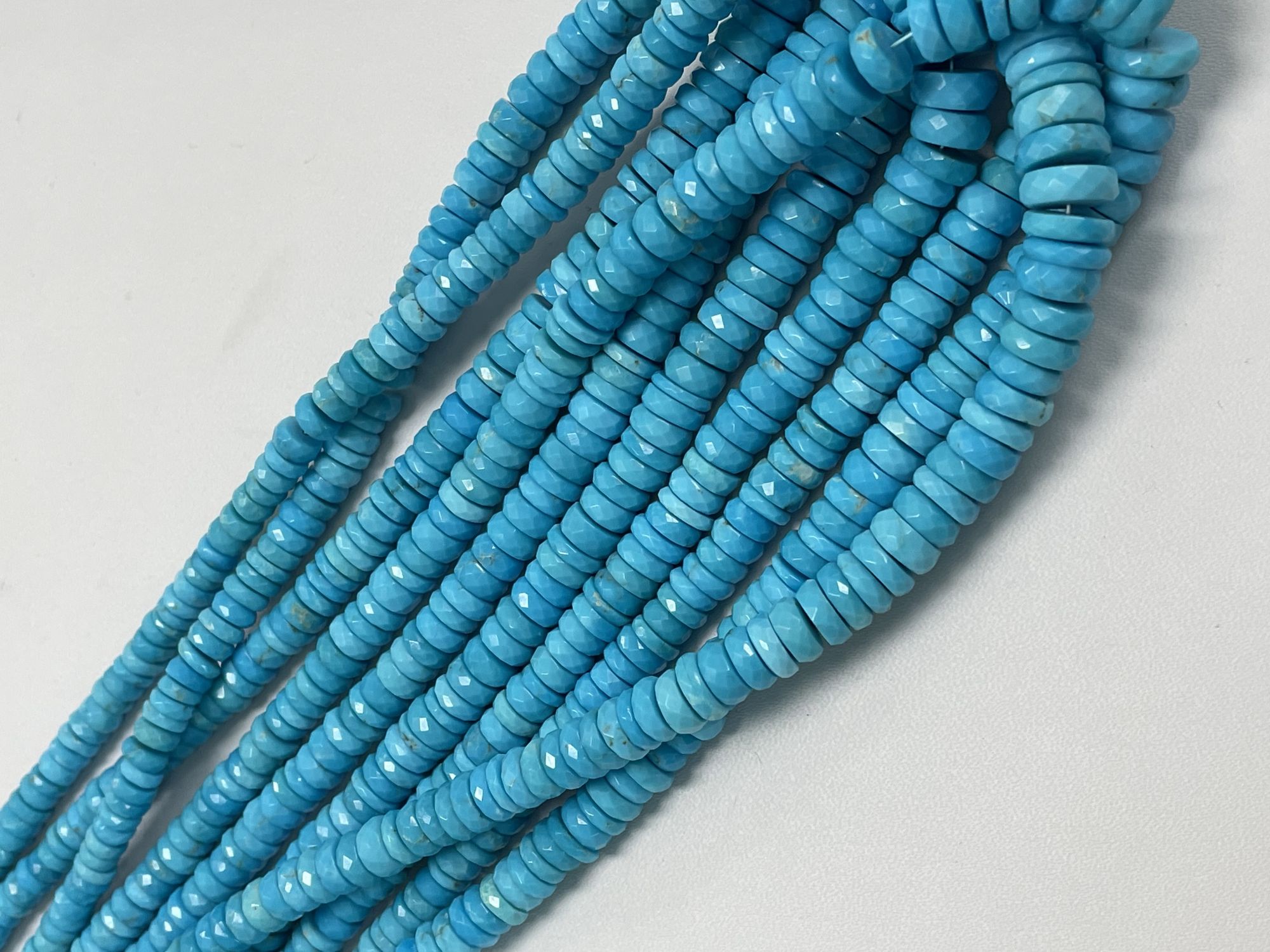 Turquoise Tire Faceted