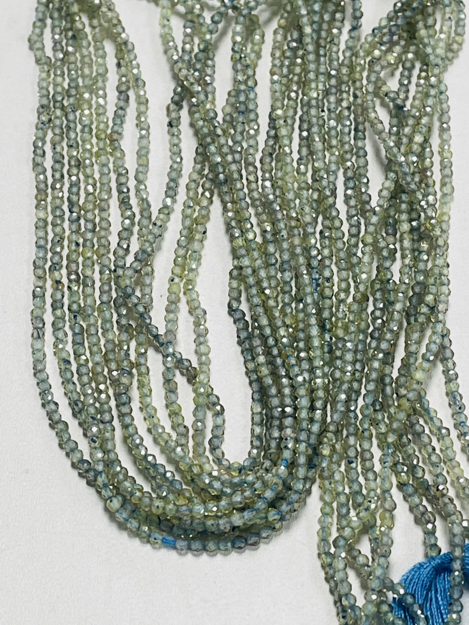 Sapphire Rondelle Faceted