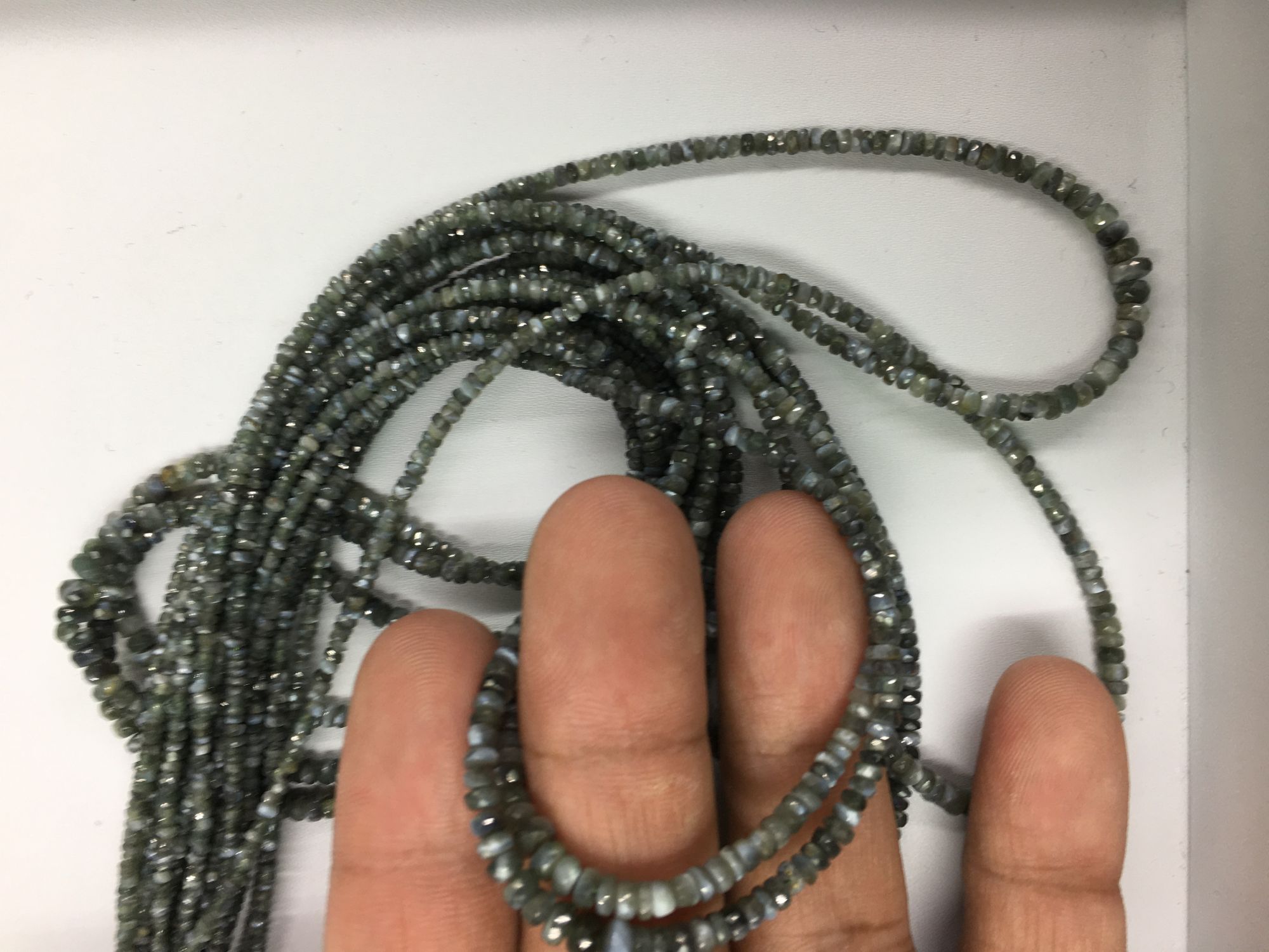 Alexandarite Rondelles Faceted