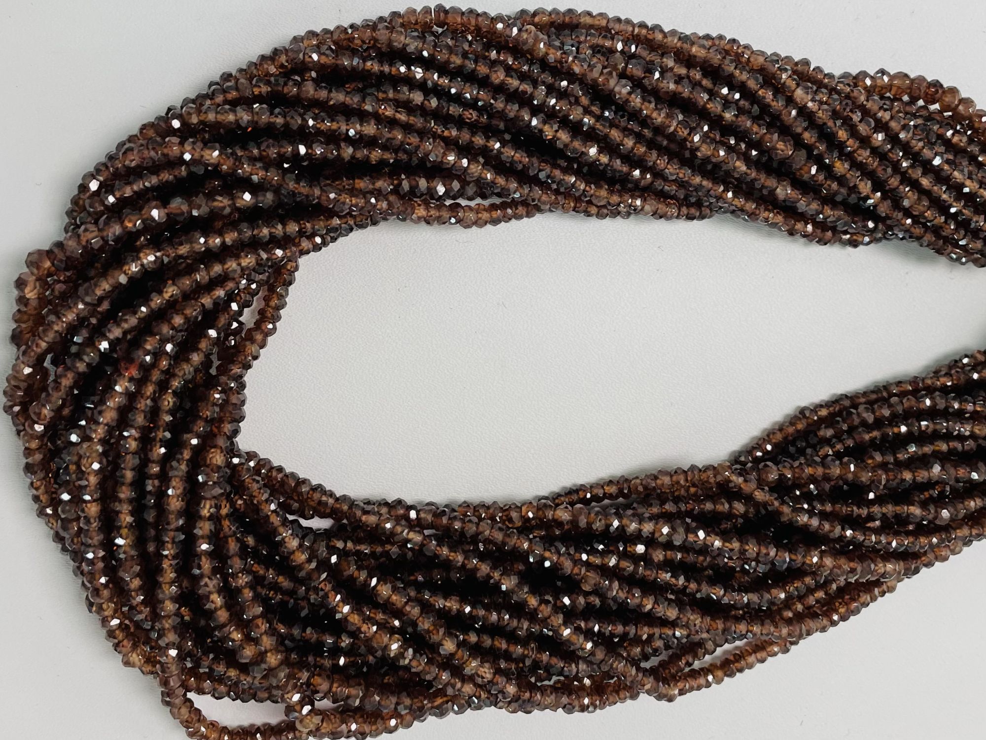 Zircon Rondelle Faceted