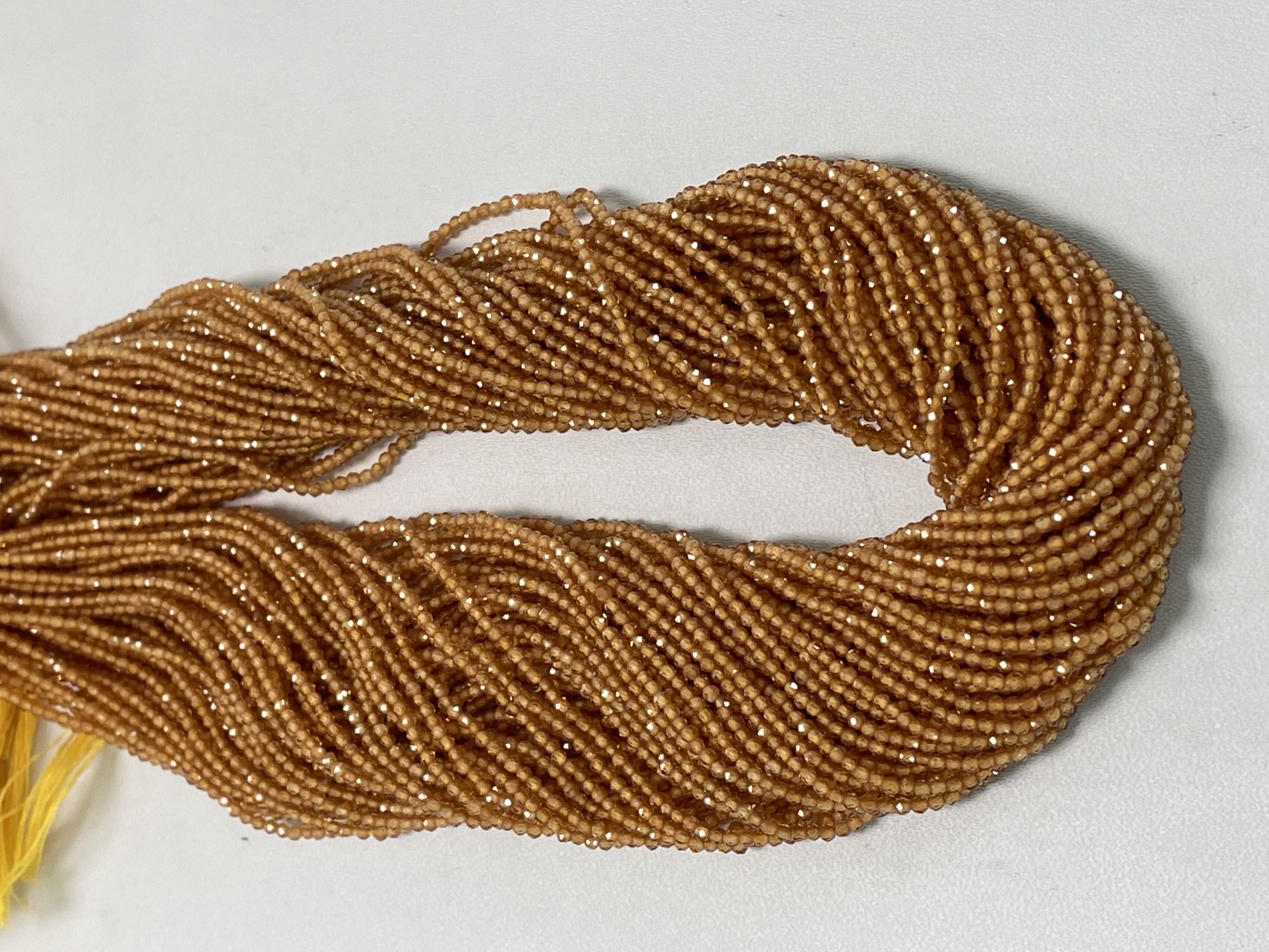 Fanta Garnet Rondelle Faceted