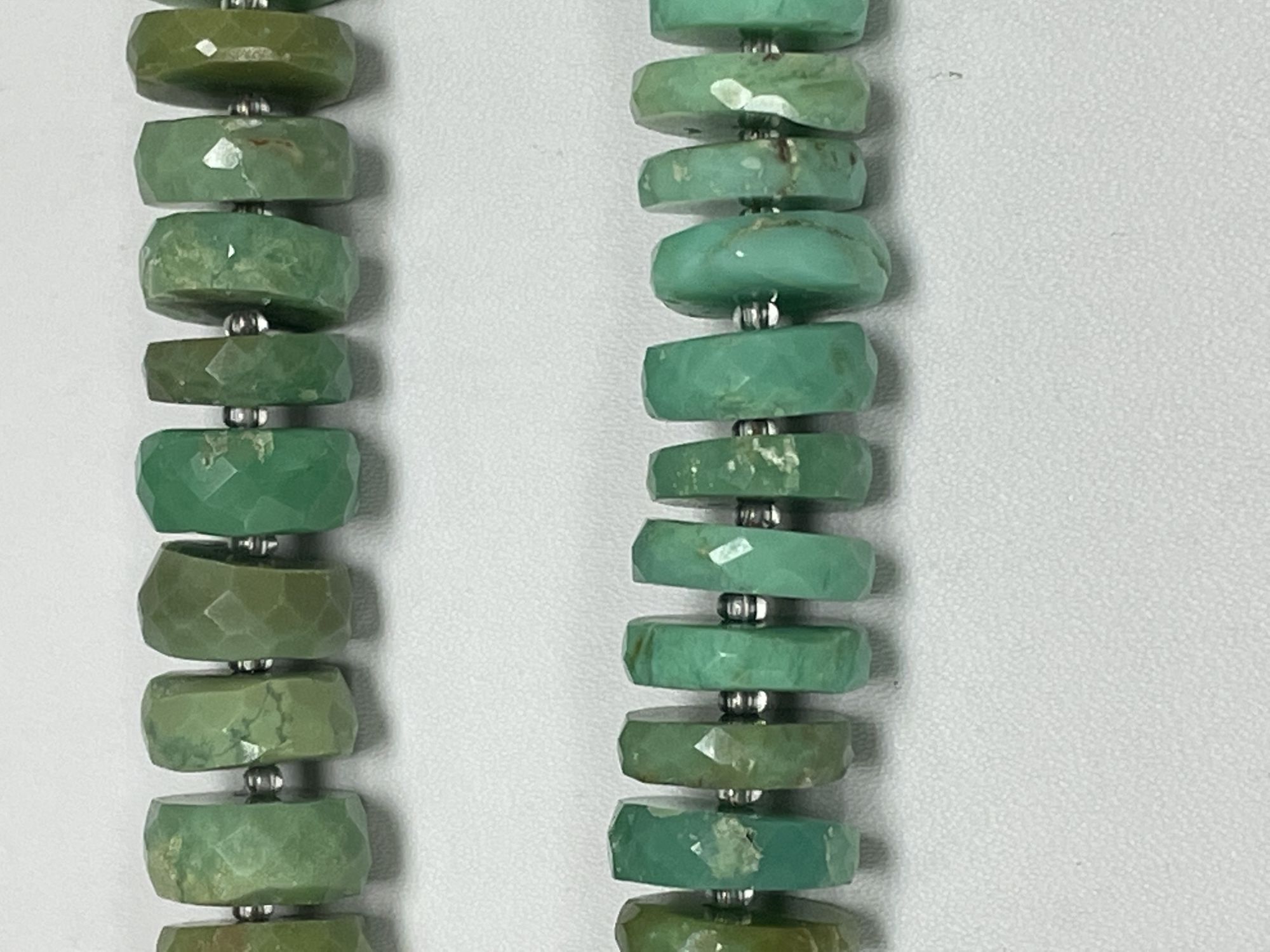 Chrysoprase Rondelle Faceted