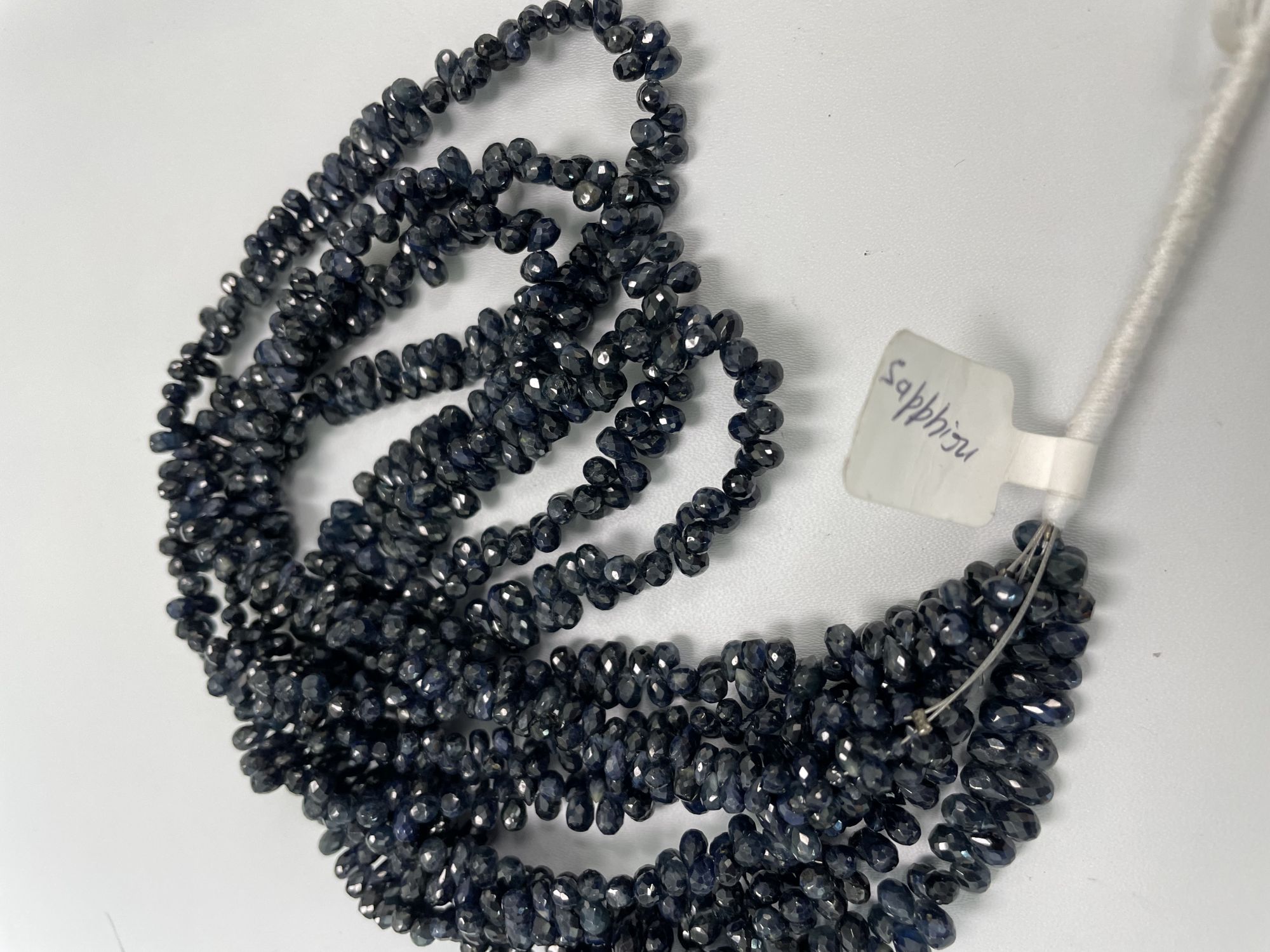 Navy Blue Madagascar Sapphire Drops