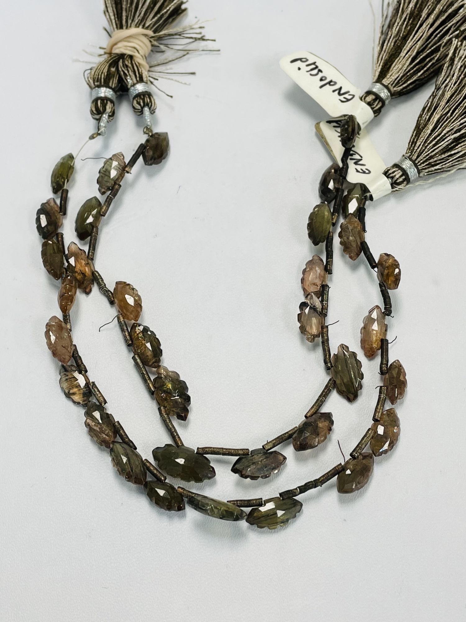 Andalusite Fan Cut Faceted