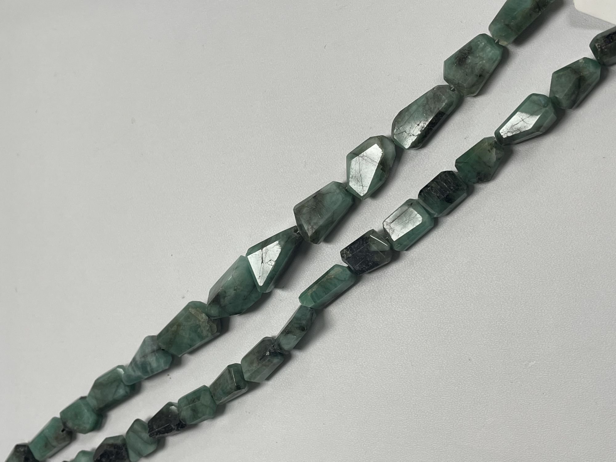 Emerald Nugget Faceted