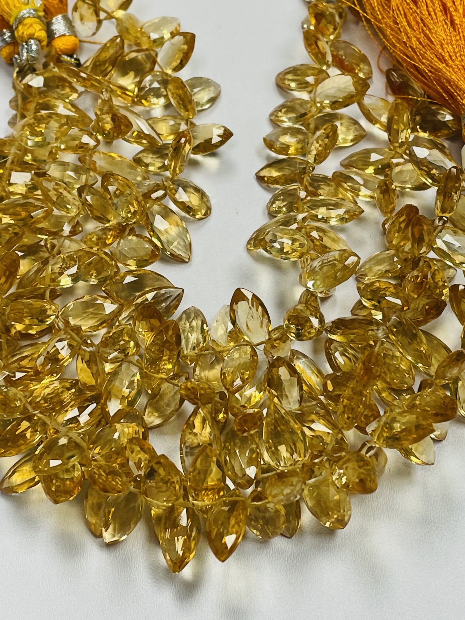 Citrine Marquise Faceted