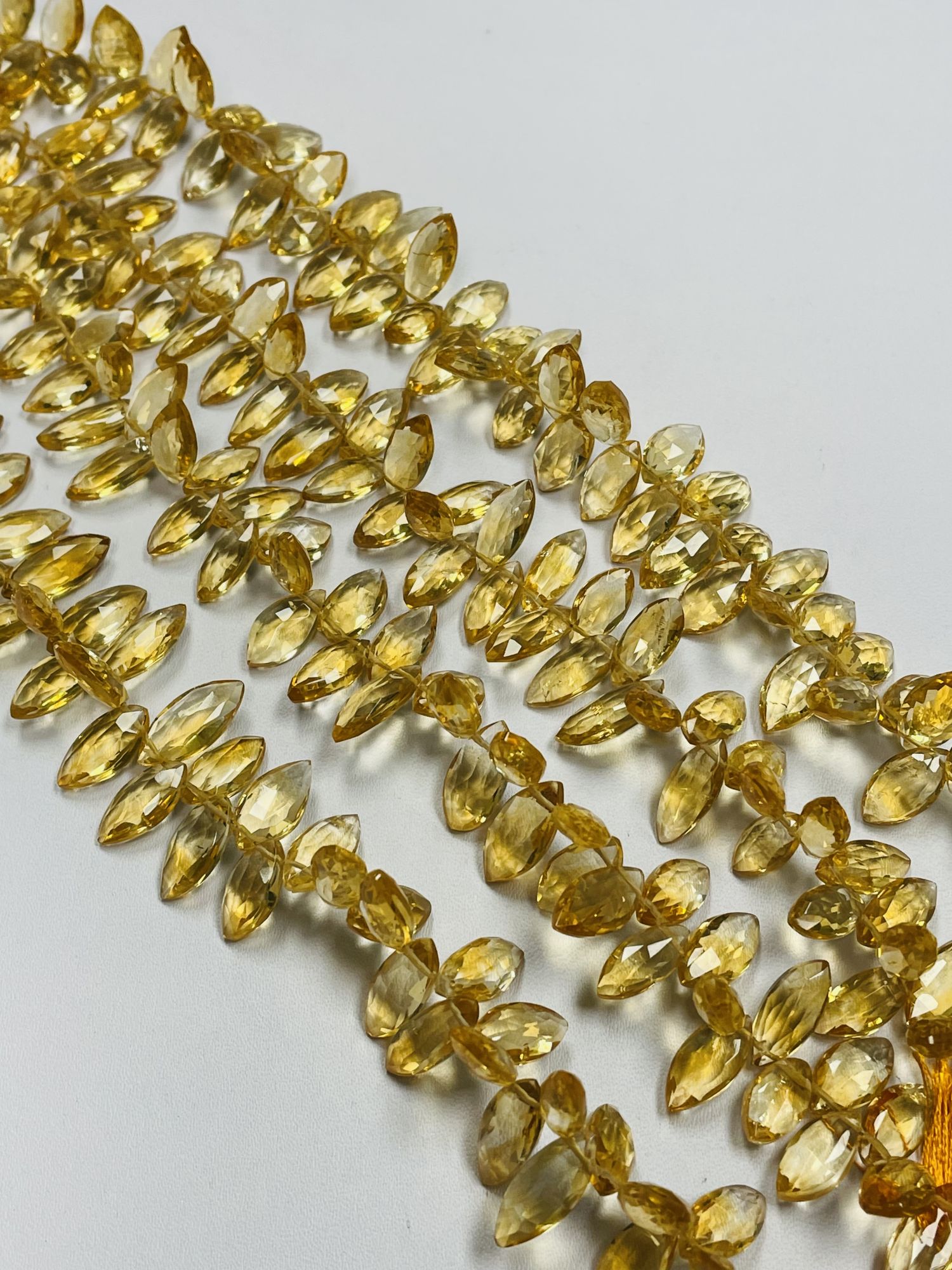 Citrine Marquise Faceted
