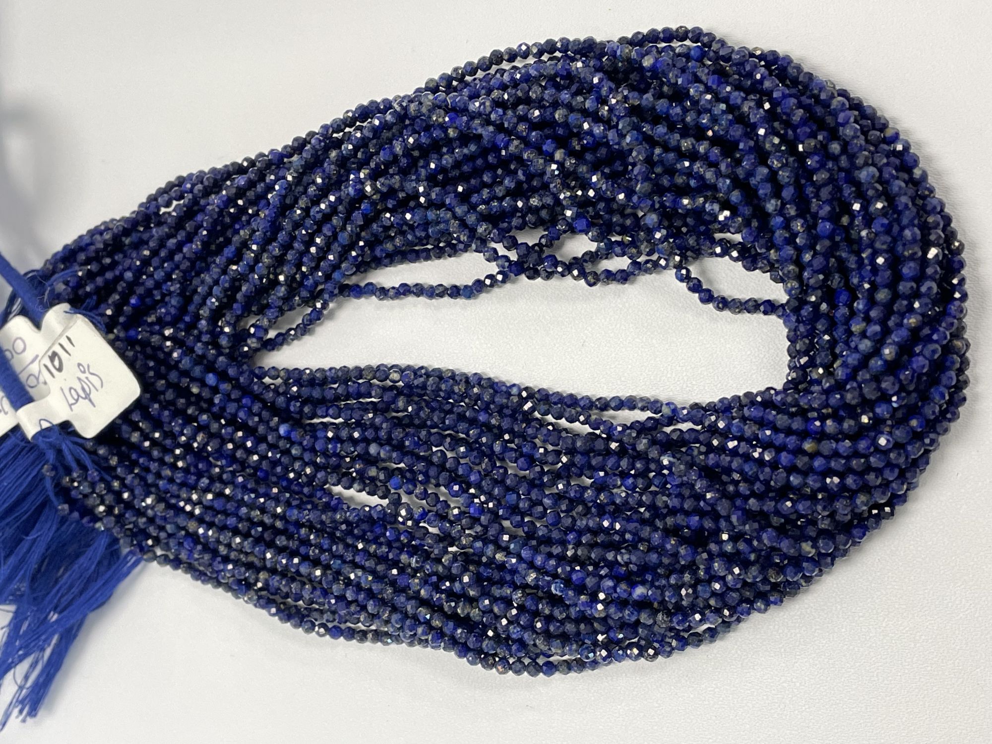 Lapis Lazuli Rondelle Faceted
