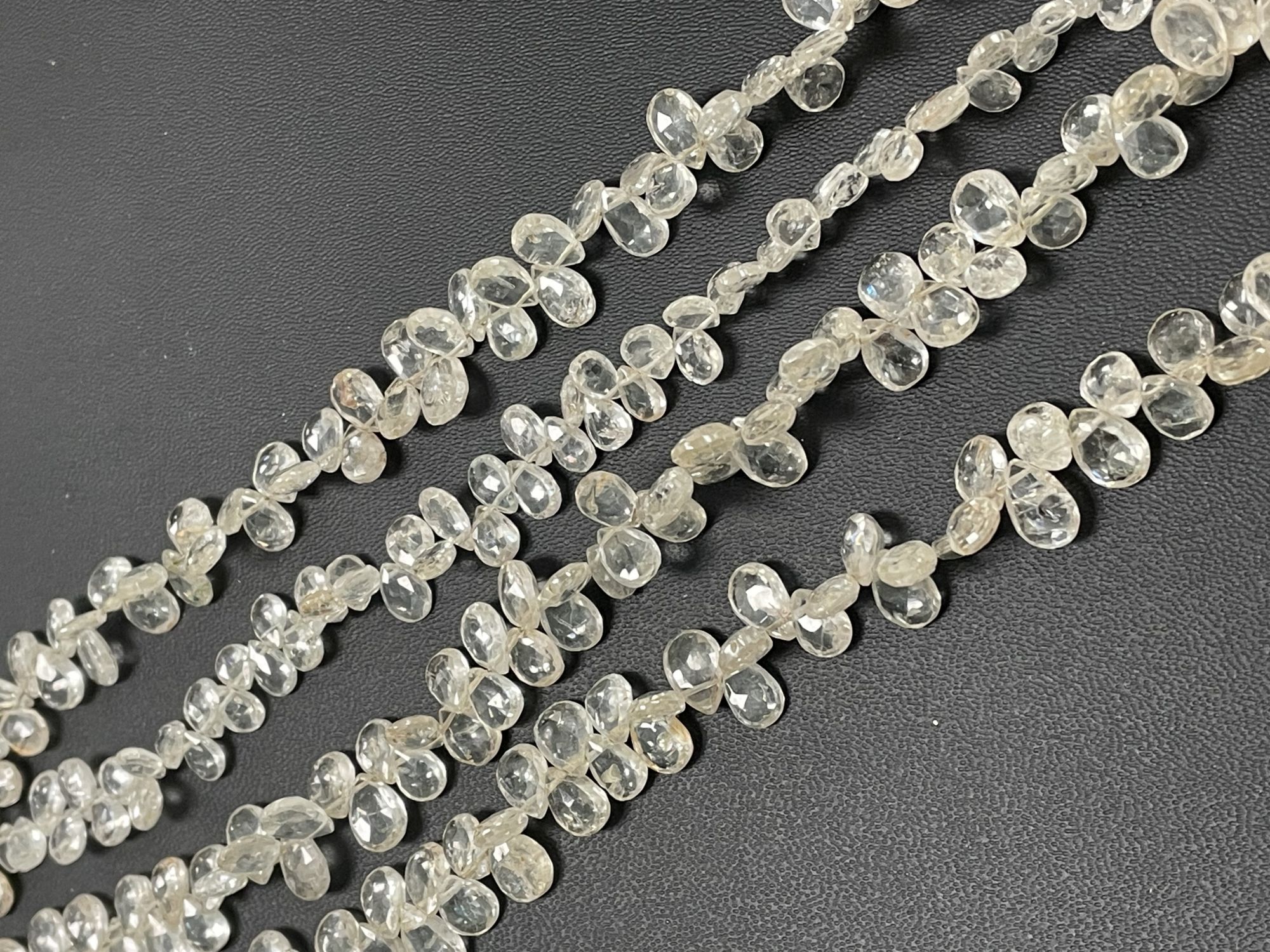 Zircon Pear Faceted