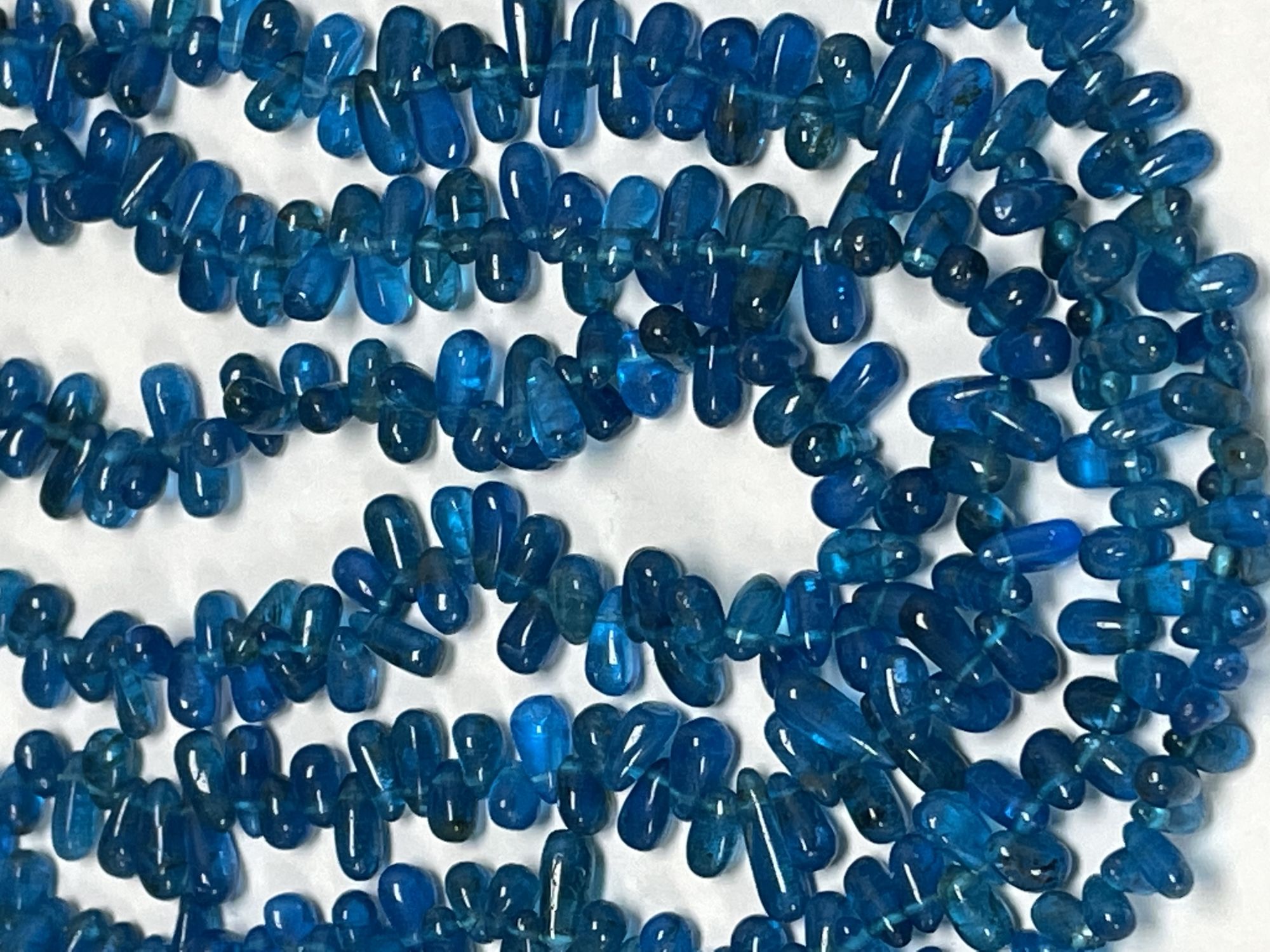 Blue Apatite Drop Smooth