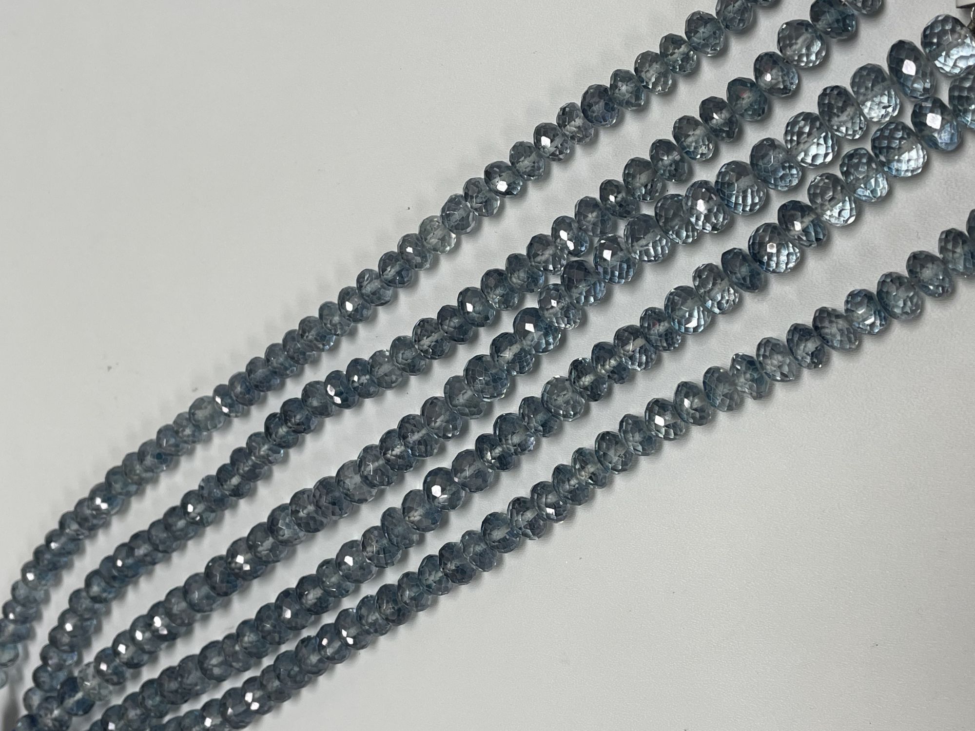 Mystic Topaz Rondelle Faceted