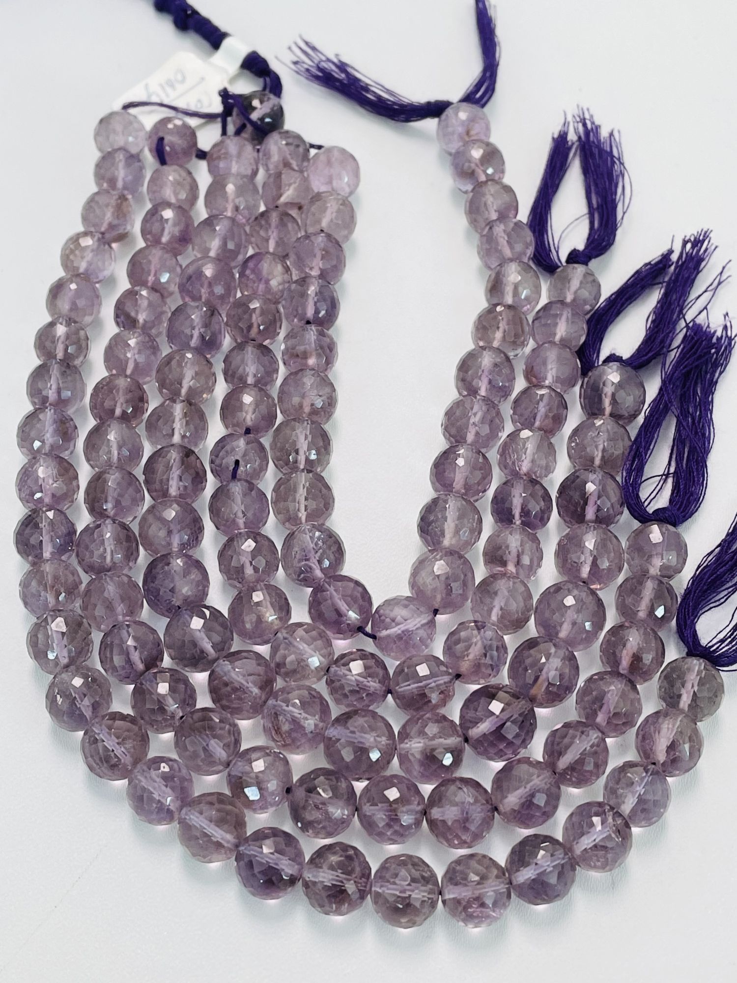 Purple Amethyst Round Faceted