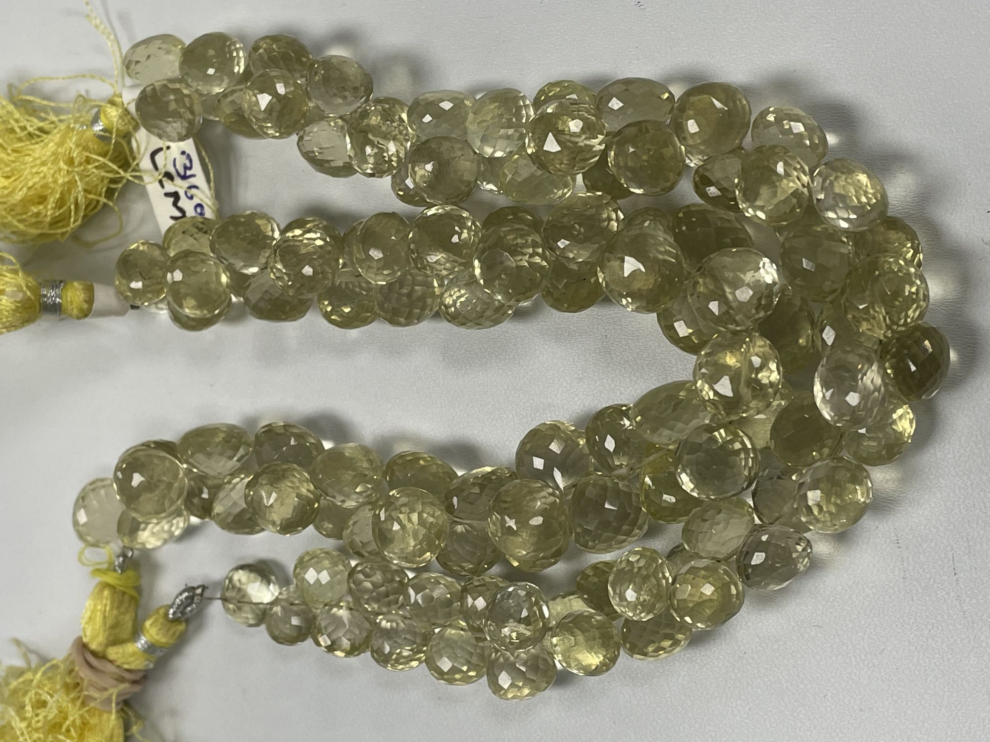 Lemon Quartz Onion Faceted